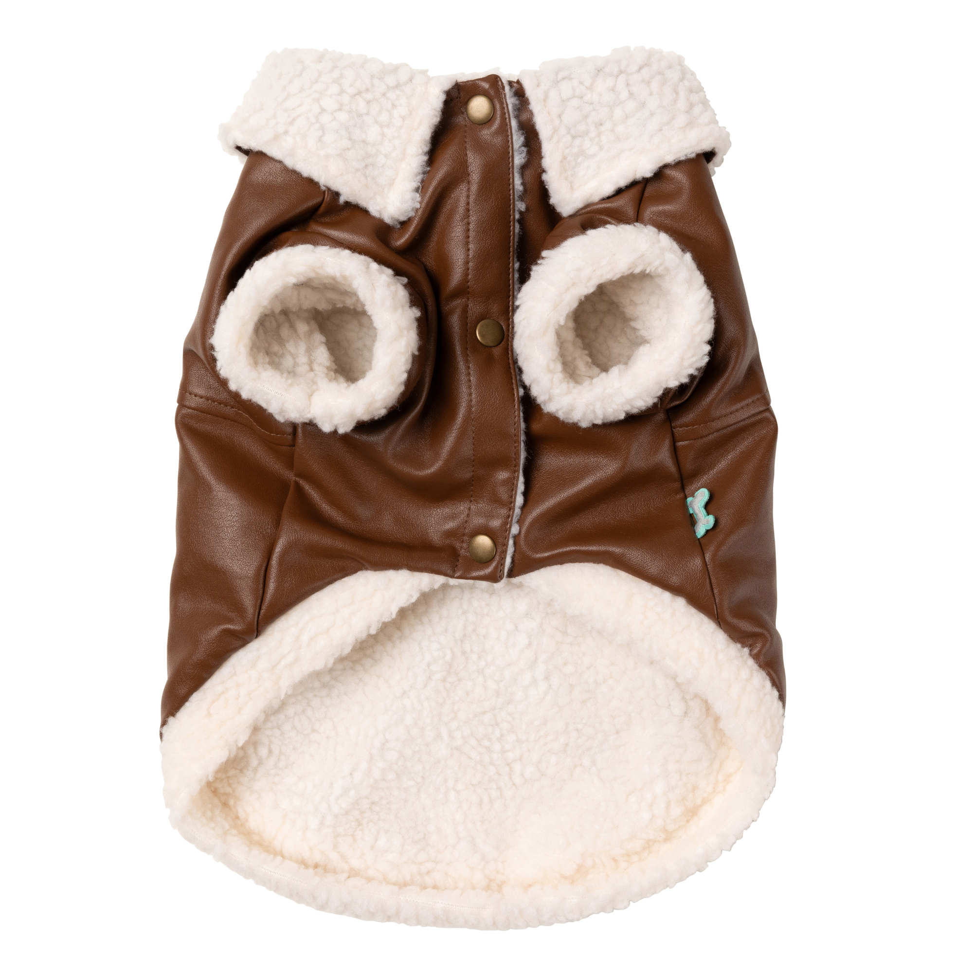FuzzYard Ava Dog Jacket Brown