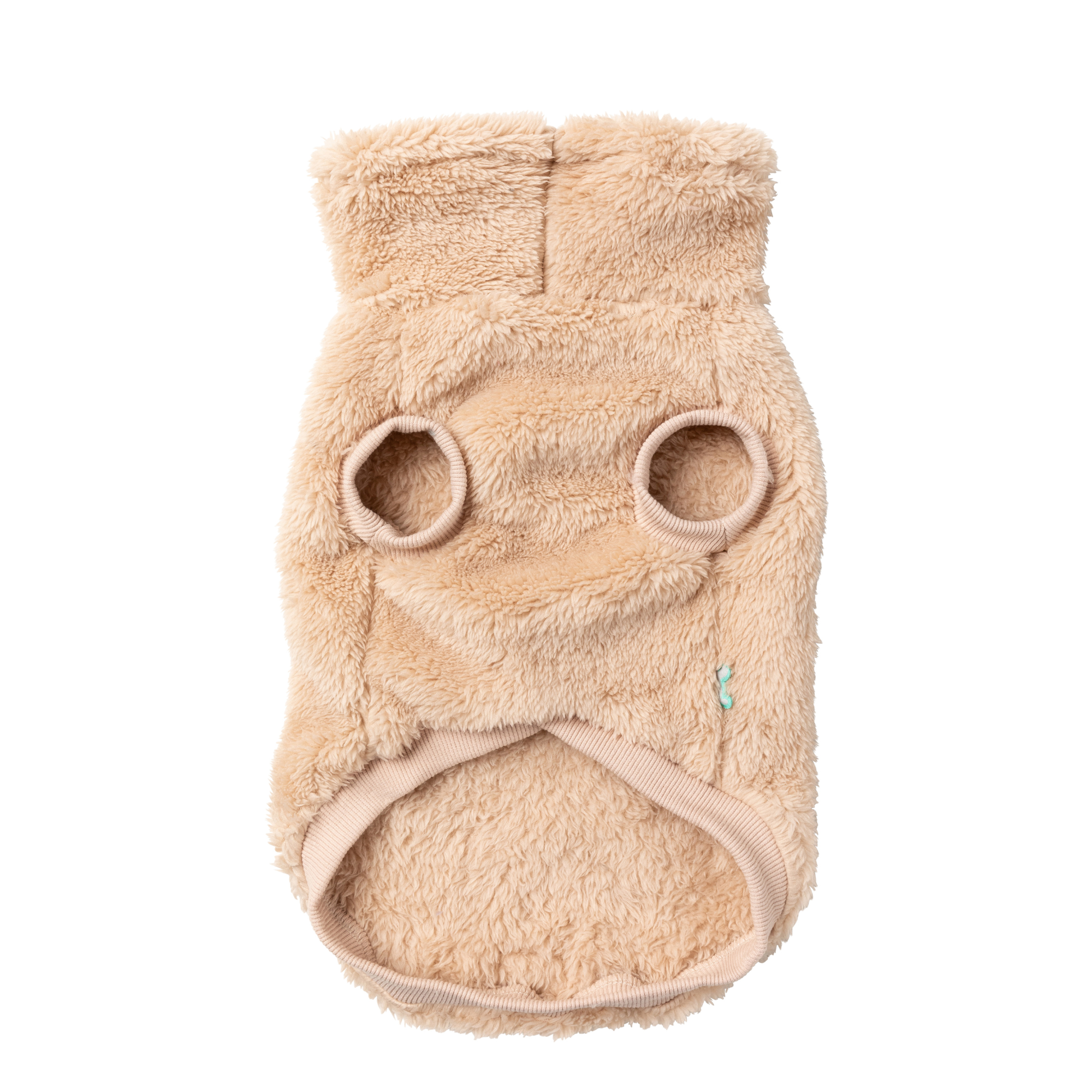 FuzzYard Turtle Teddy Dog Sweater Desert Tan