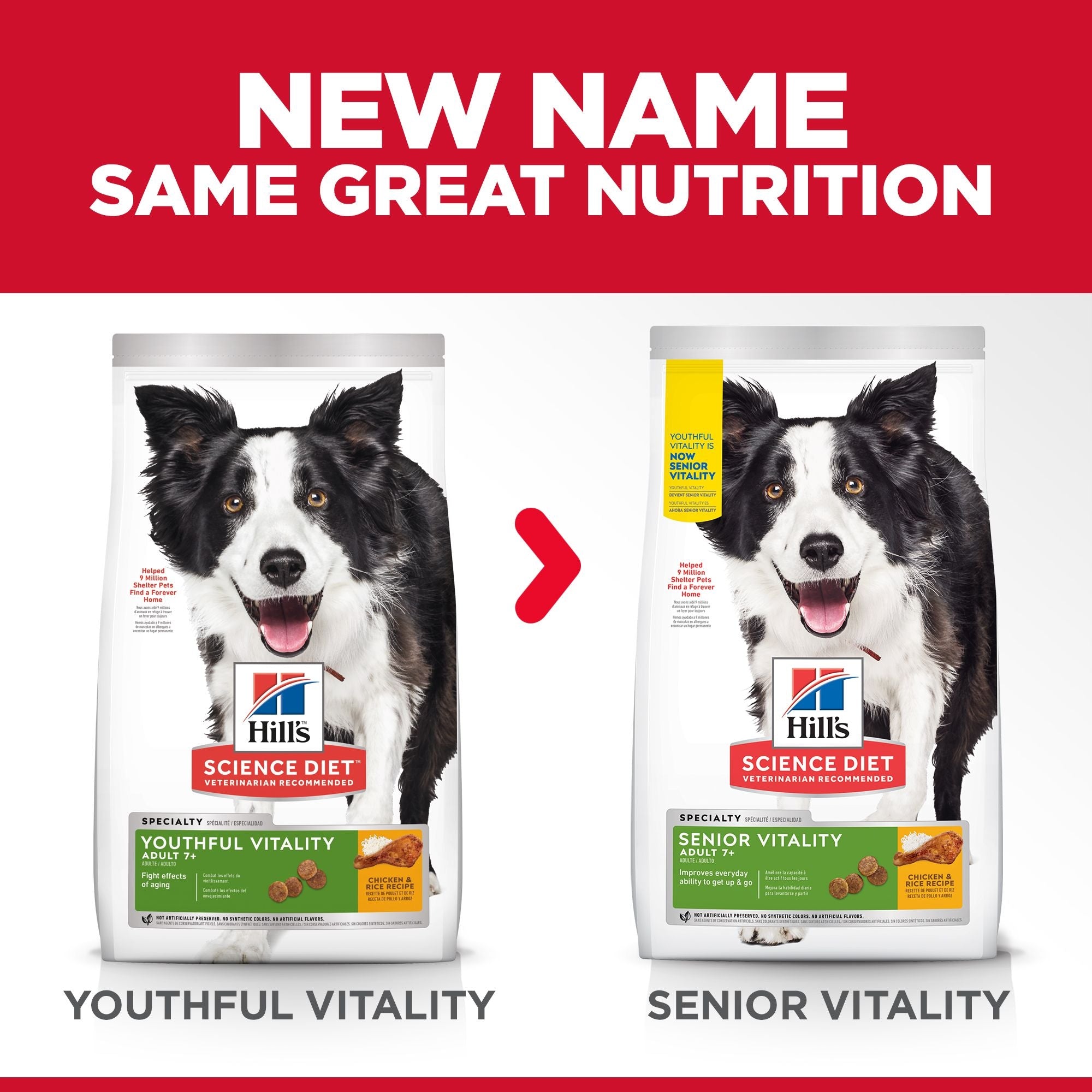 Hill's Science Diet Adult 7+ Senior Vitality Dry Dog Food 5.67kg