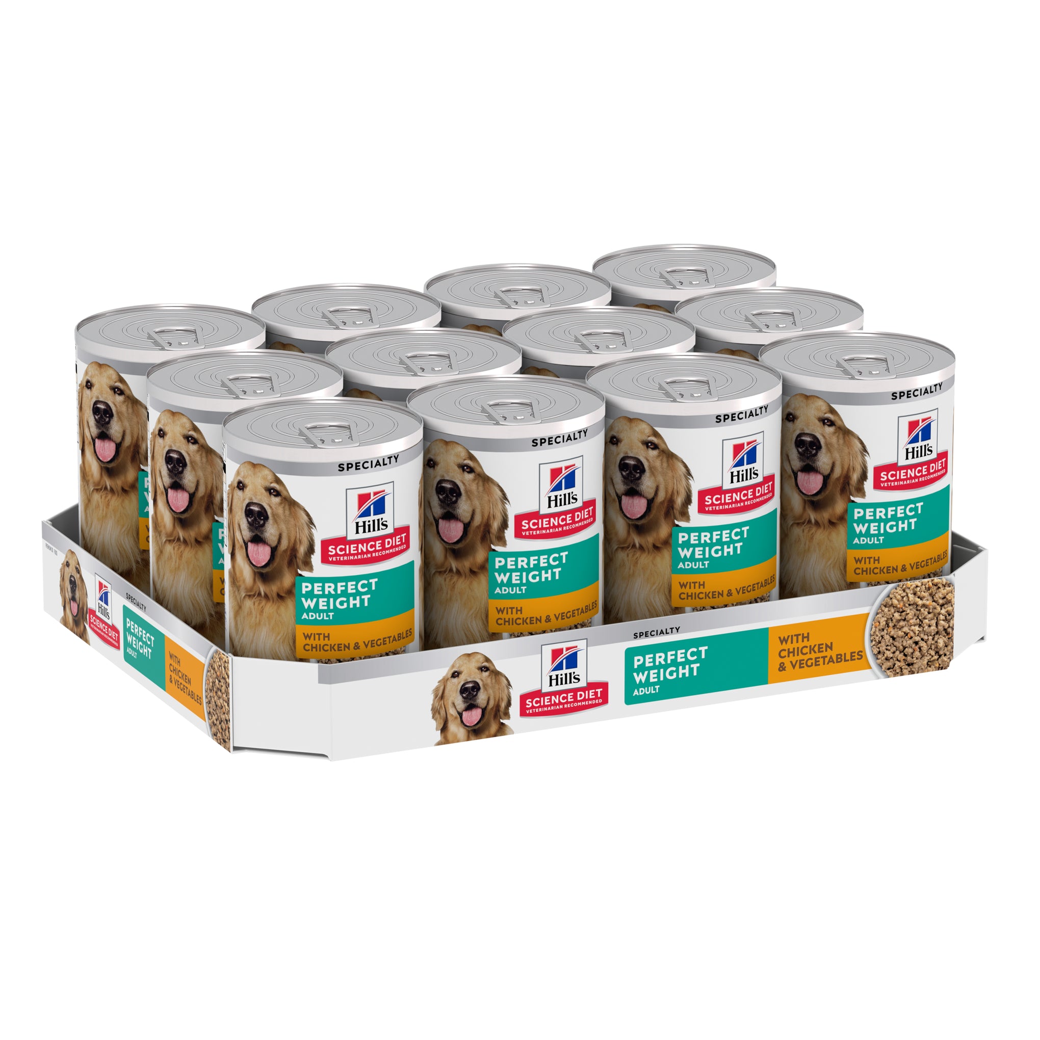 Hill's Science Diet Adult Perfect Weight Canned Dog Food 363g x 12