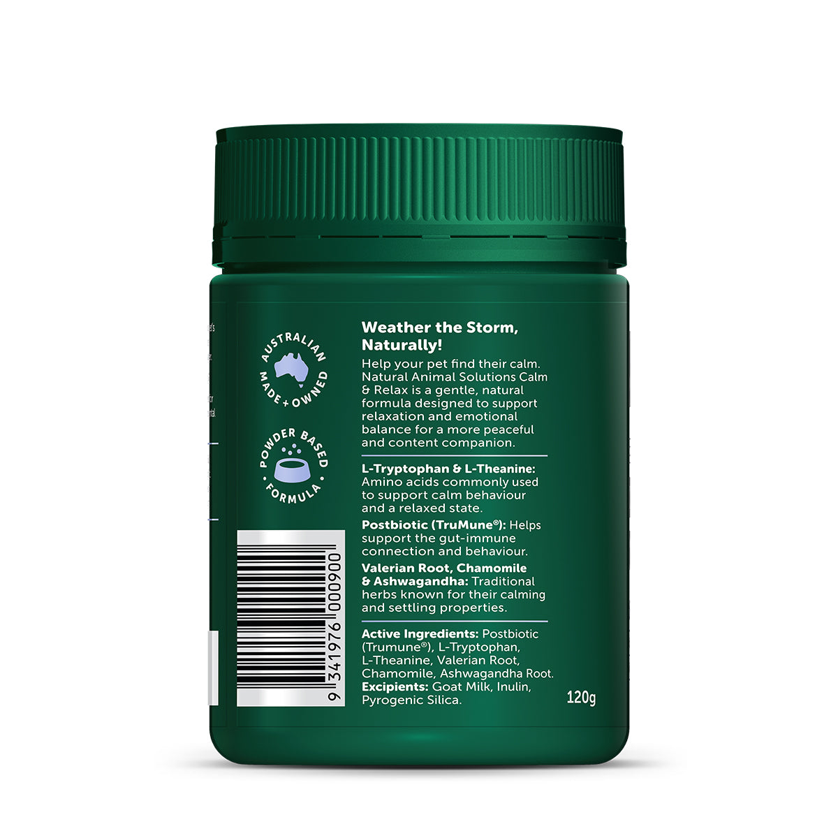 NAS Calm & Relax for Dogs and Cats 120g