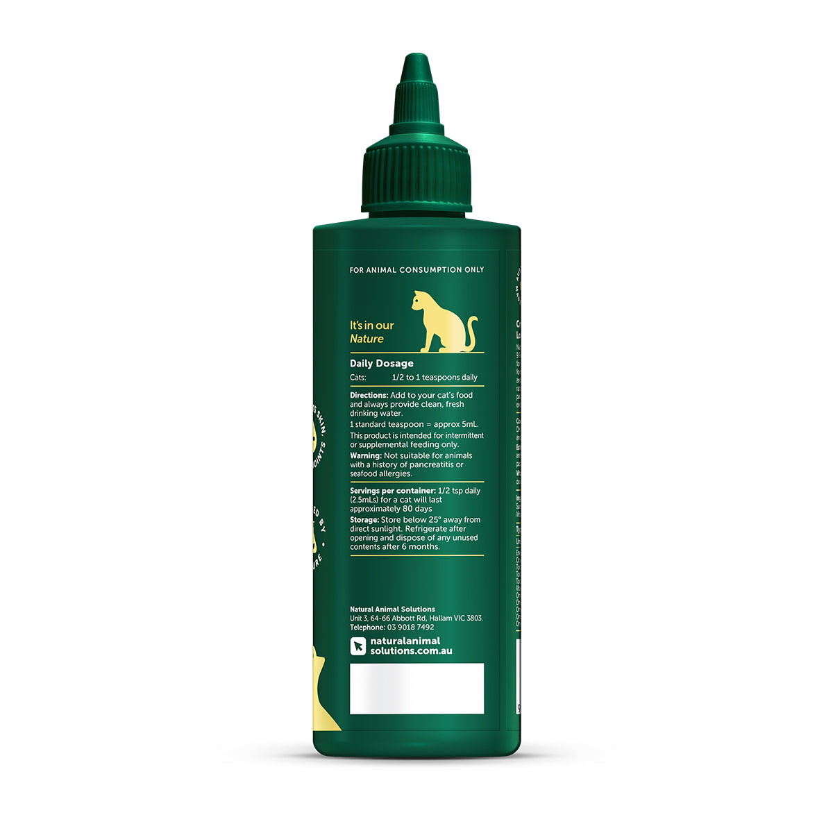 Natural Animal Solutions Omega 3.6.9 Oil Cat 200ml