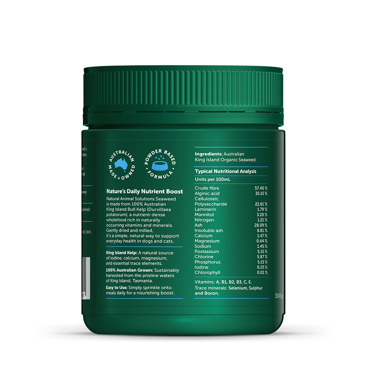 Natural Animal Solutions Organic Seaweed 300g