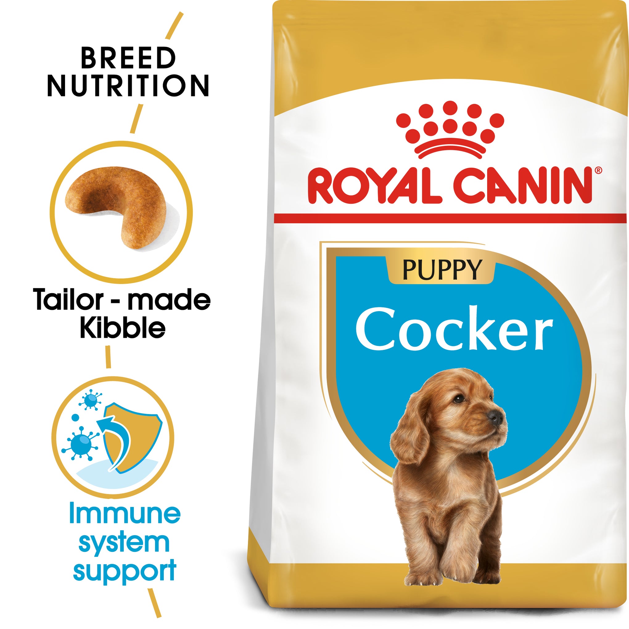 Royal Canin Dog Cocker Spaniel Puppy Dry Food 3kg