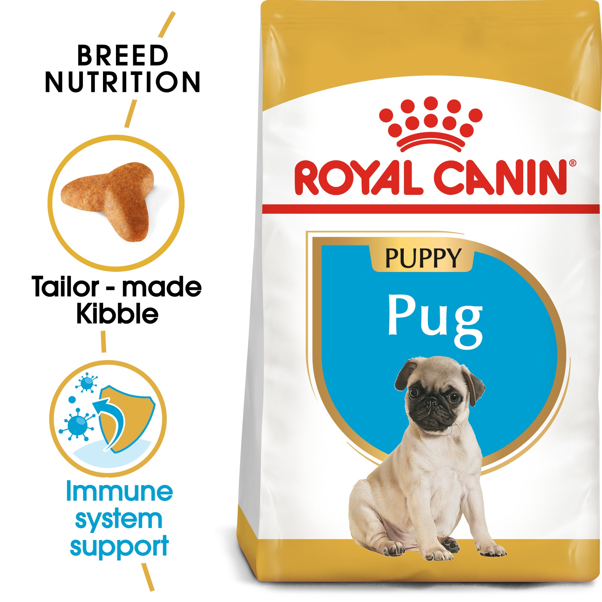 Royal Canin Dog Pug Puppy Dry Food 1.5kg