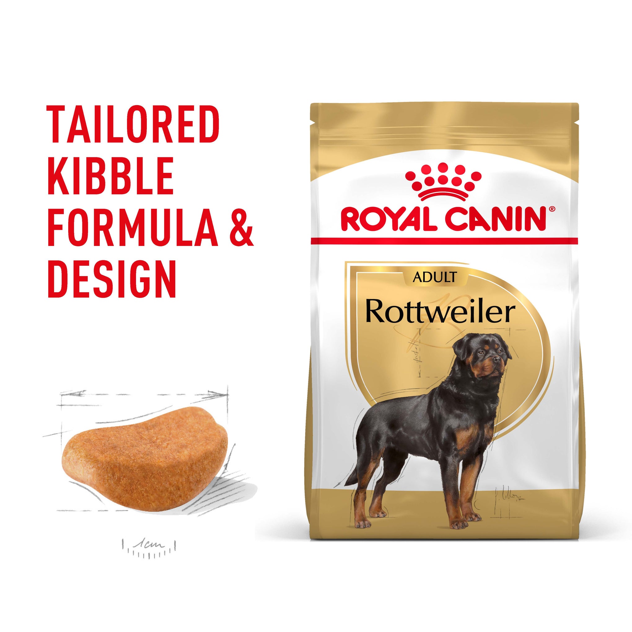 Royal Canin Rottweiler Adult Dry Dog Food 12kg