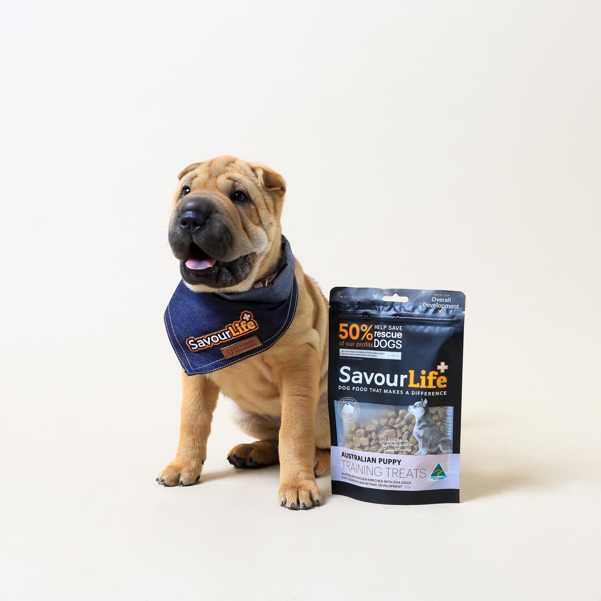 SavourLife Dog Treat Australian Puppy Training Treats 165g