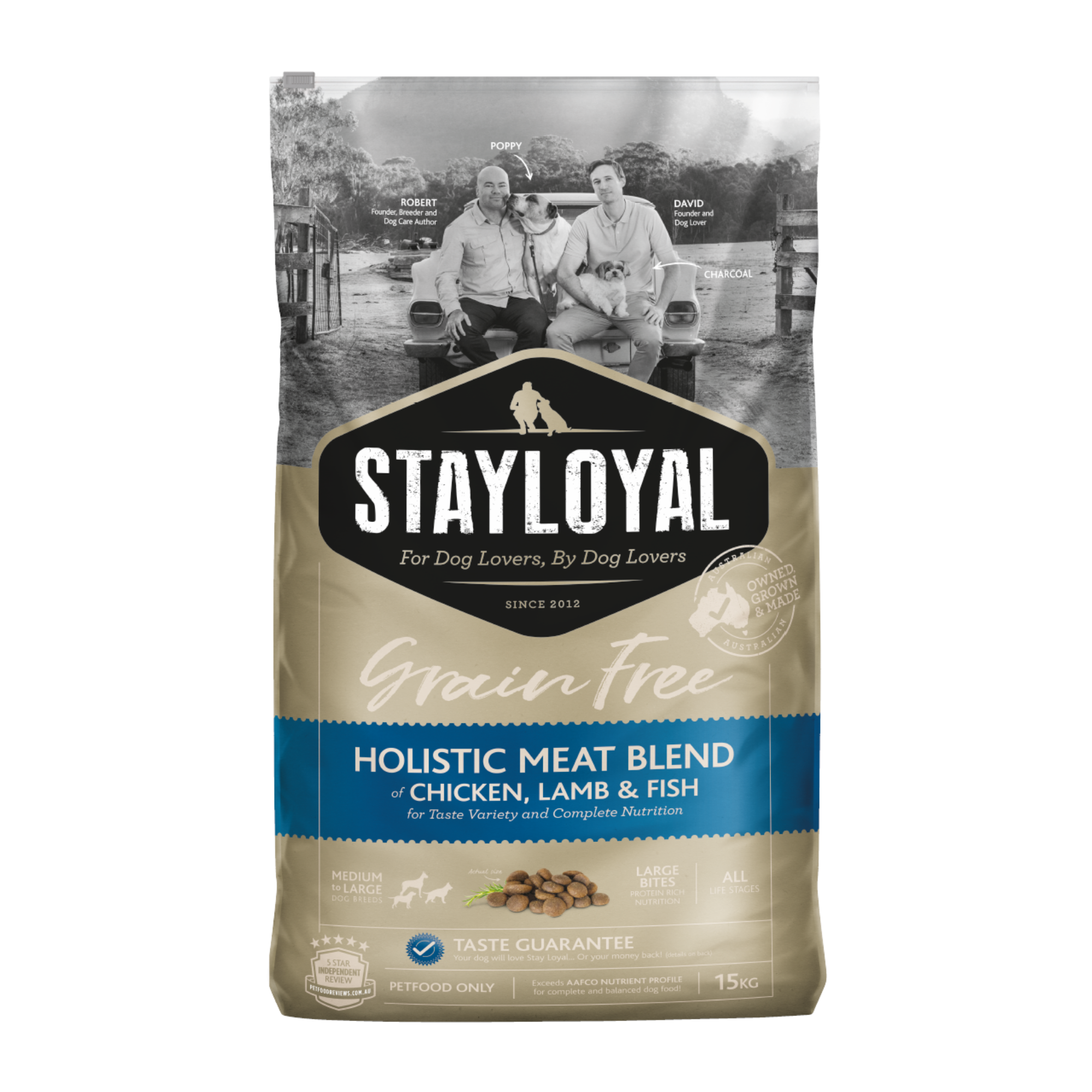 Stay Loyal Premium Original Chicken Lamb & Fish Grain Free Dry Dog Food