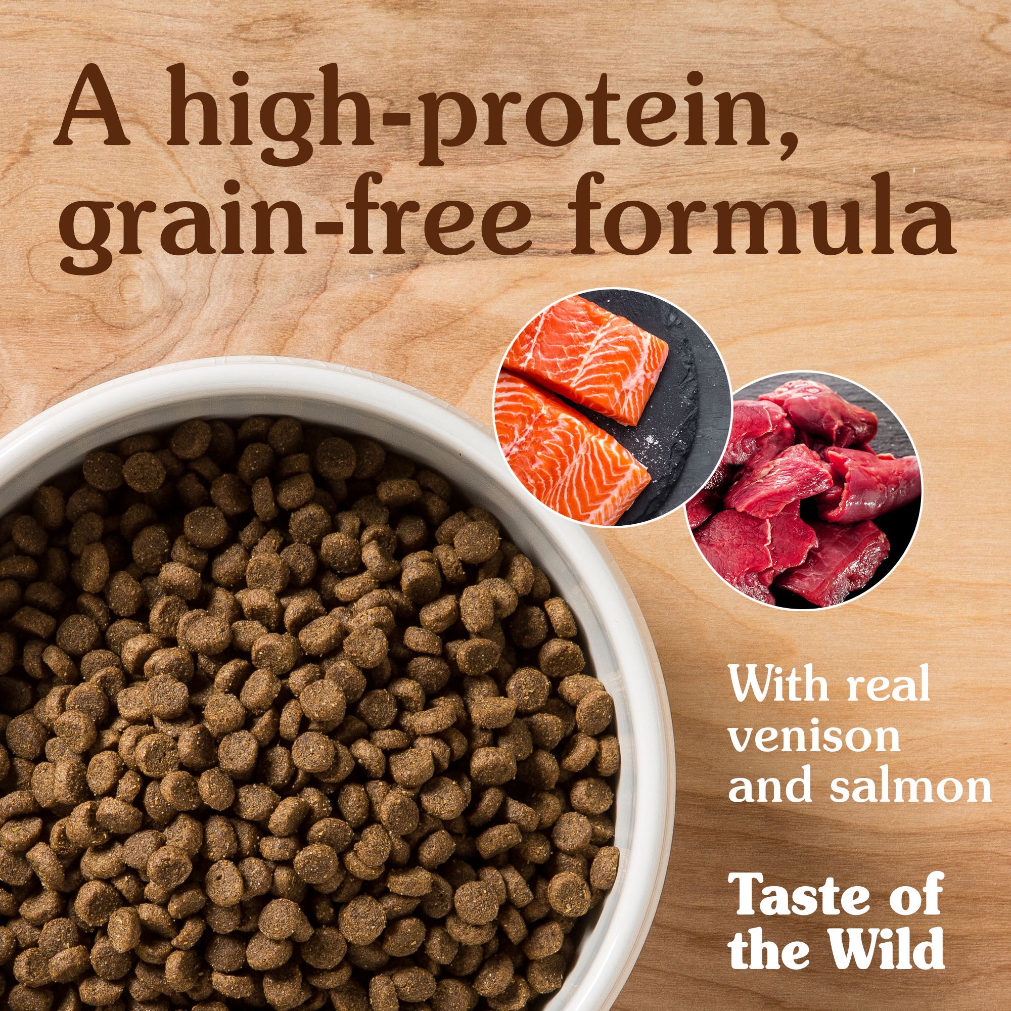Taste of the Wild Rocky Mountain Venison Salmon Dry Cat Food 6.6kg
