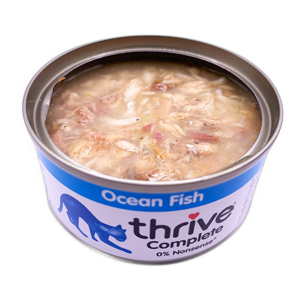 Thrive Cat Wet Food Ocean Fish 75g x 12