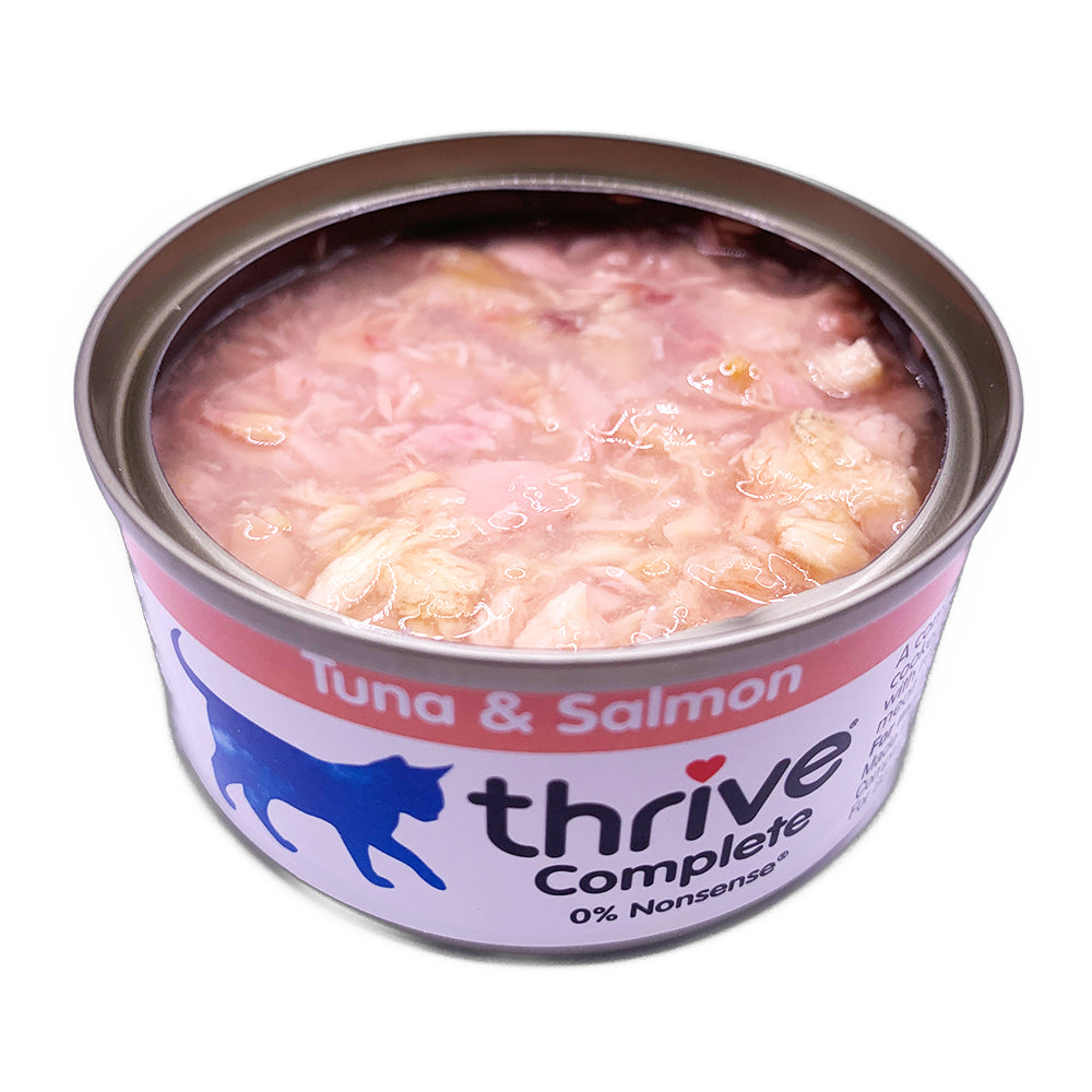 Thrive Cat Wet Food Salmon and Tuna 75g x 12