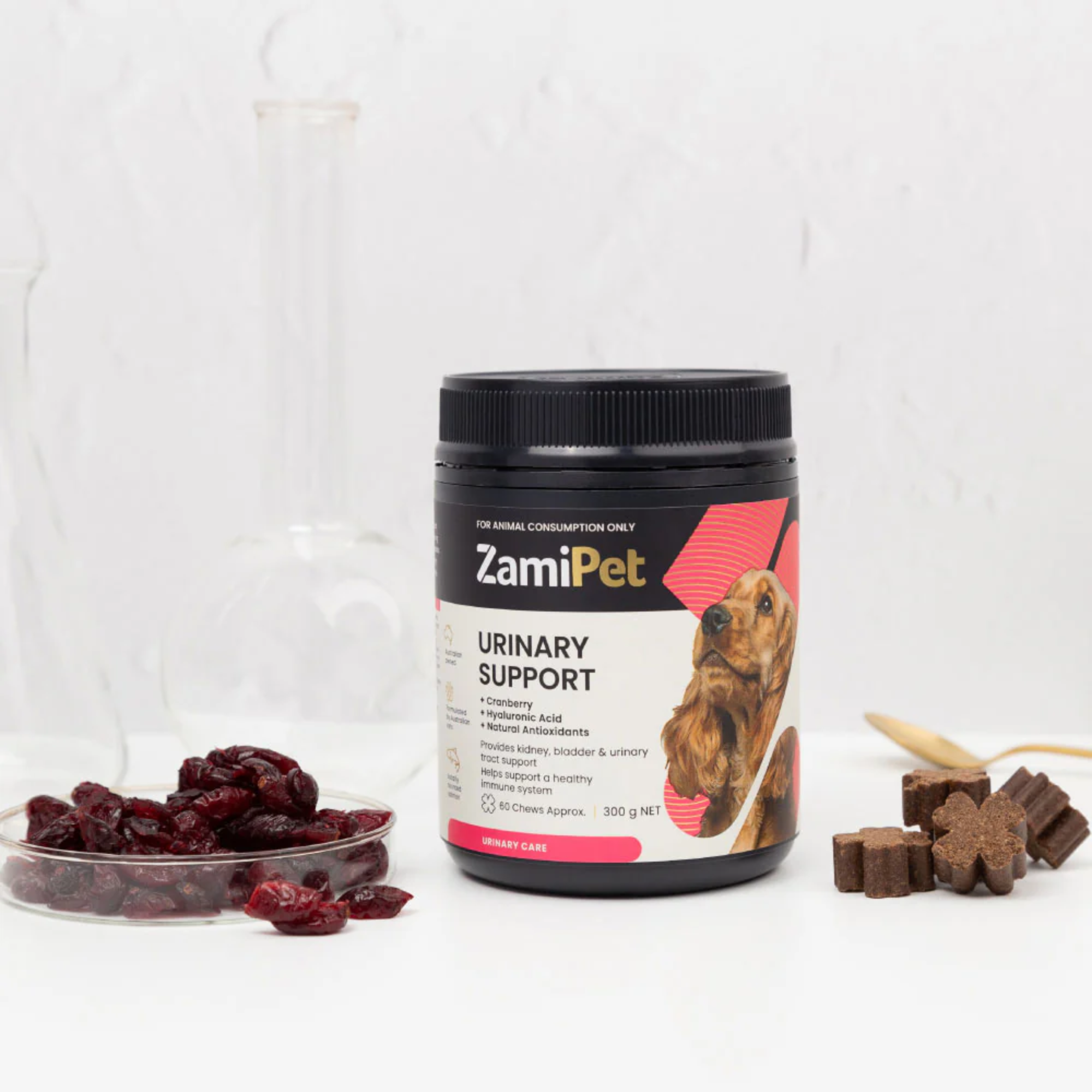 ZamiPet Urinary Support Chews for Dogs 300g 60 Pack
