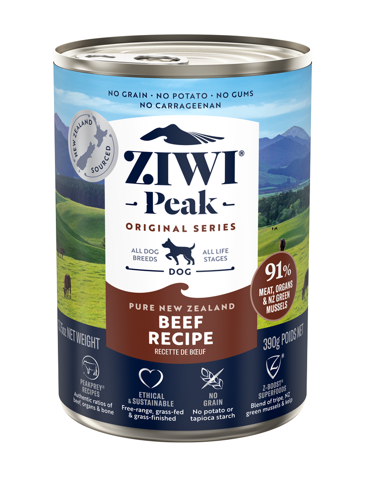 Ziwi Peak Dog Can Food Beef