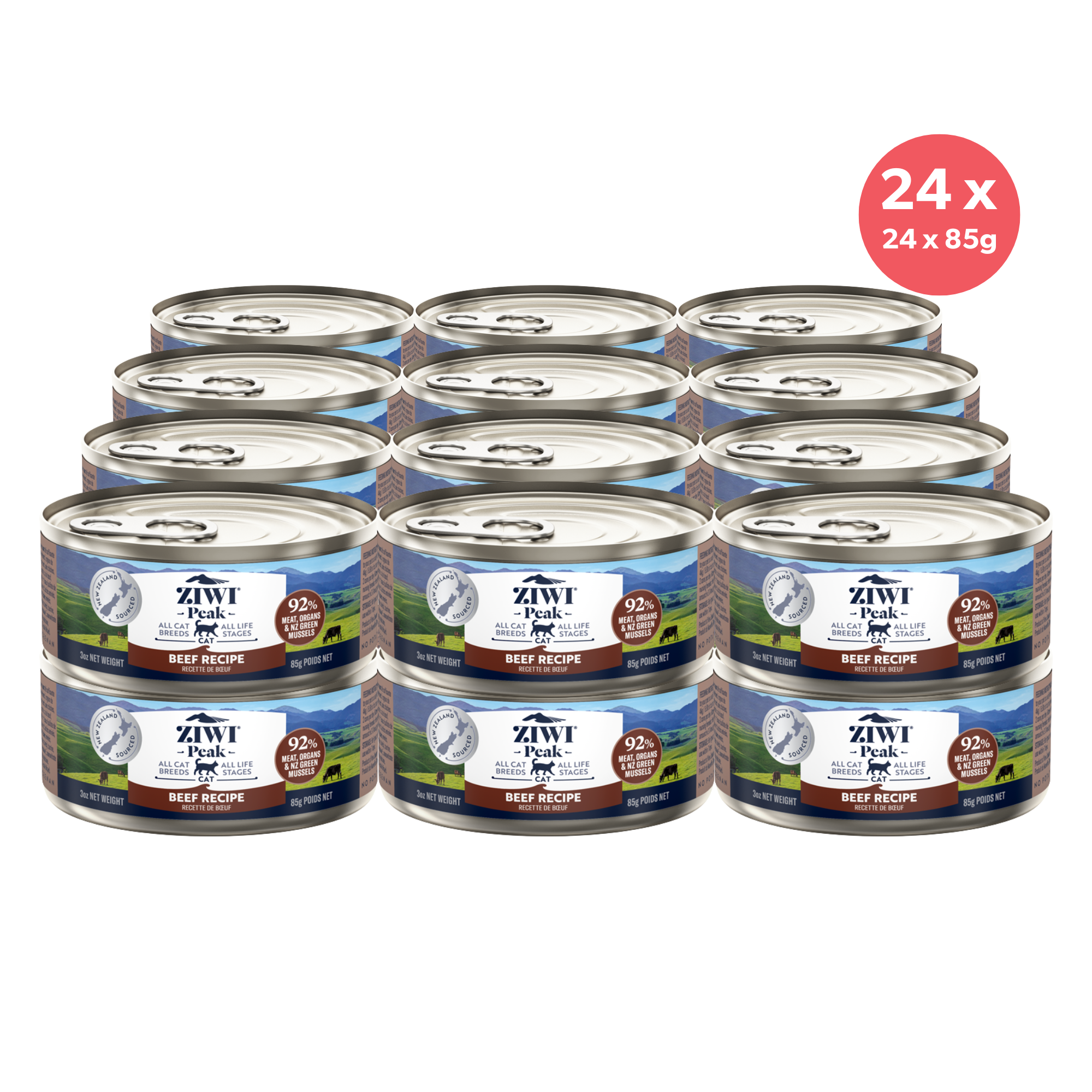 Ziwi Peak Cat Can Food Beef