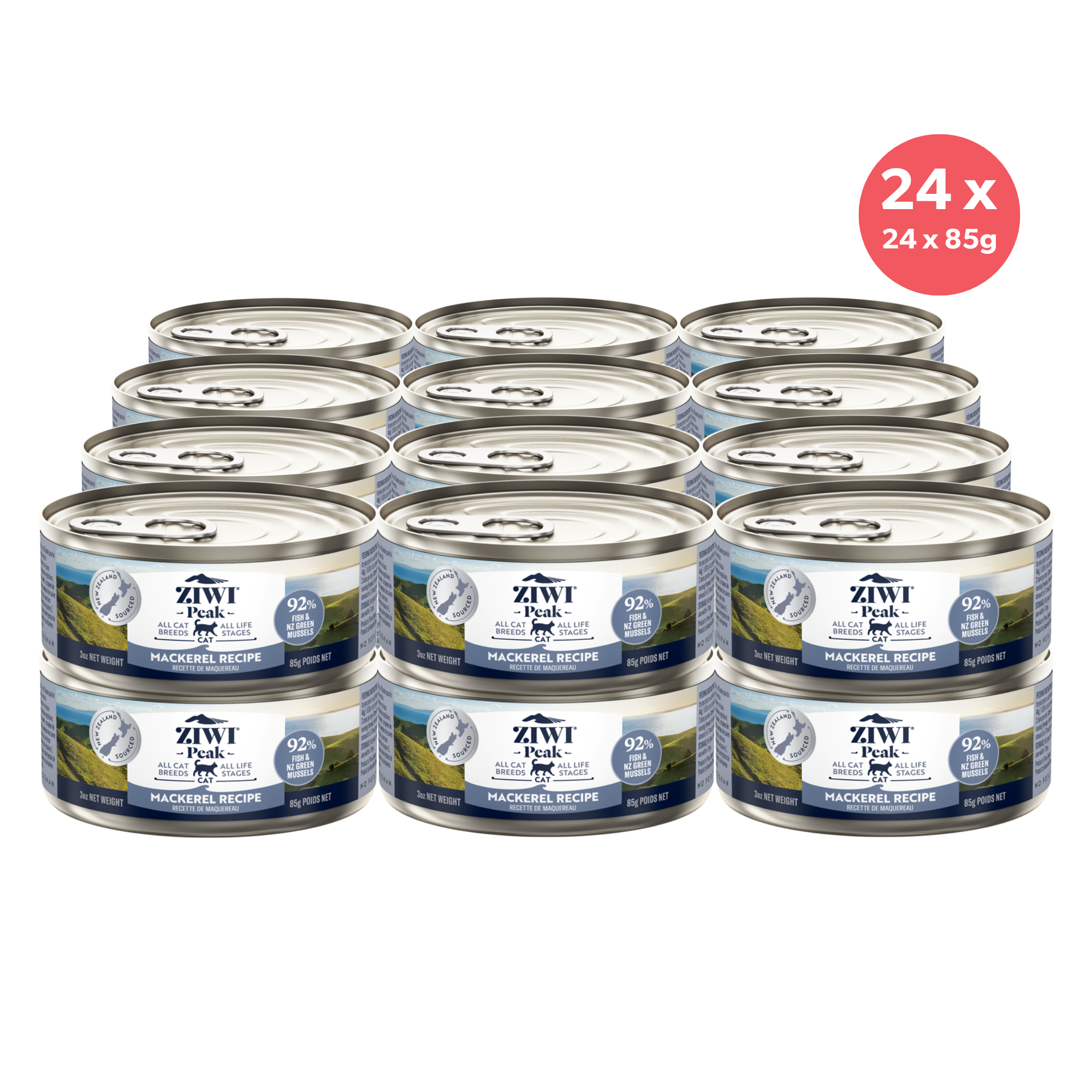 Ziwi Peak Cat Can Food Mackerel