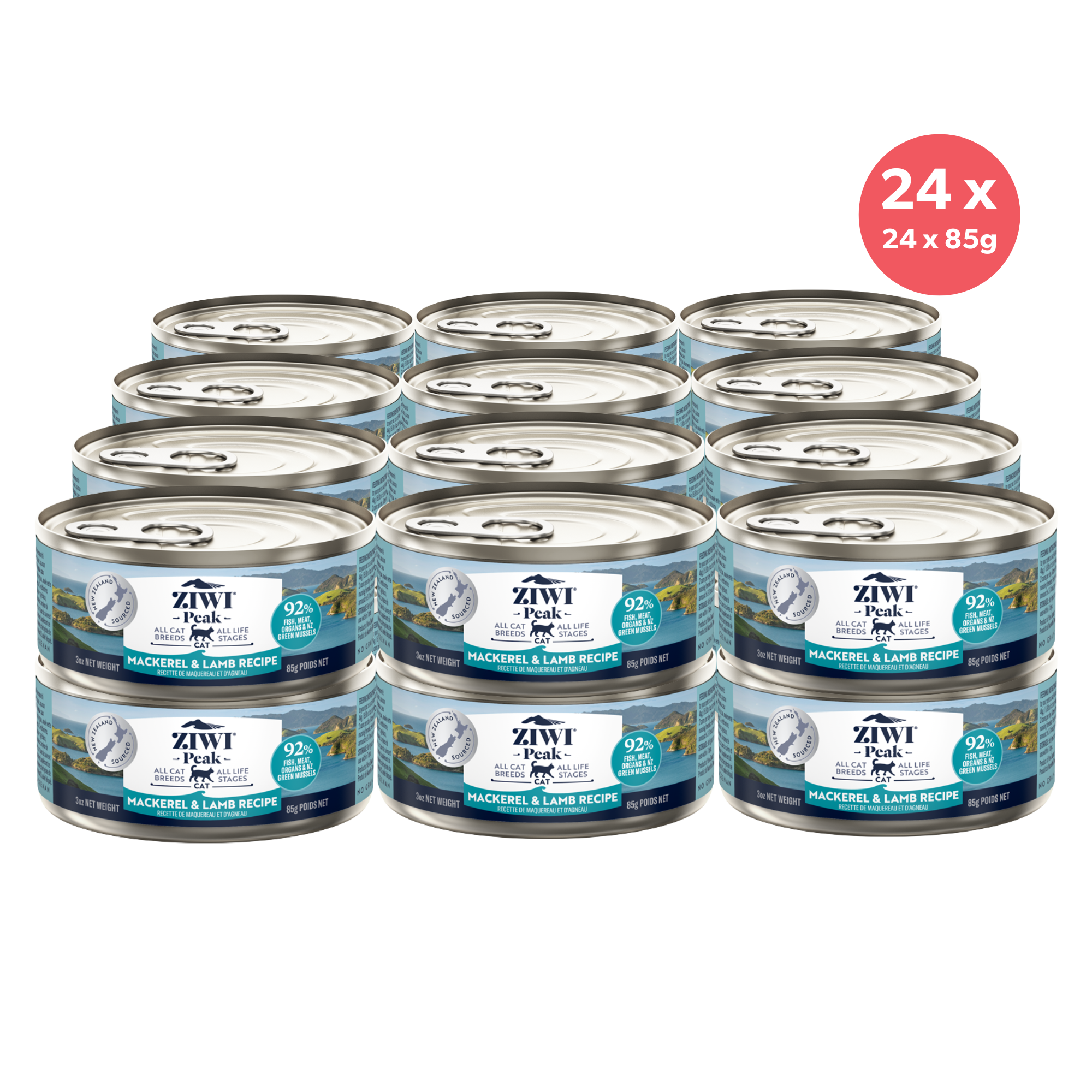 Ziwi Peak Cat Can Food Mackerel & Lamb