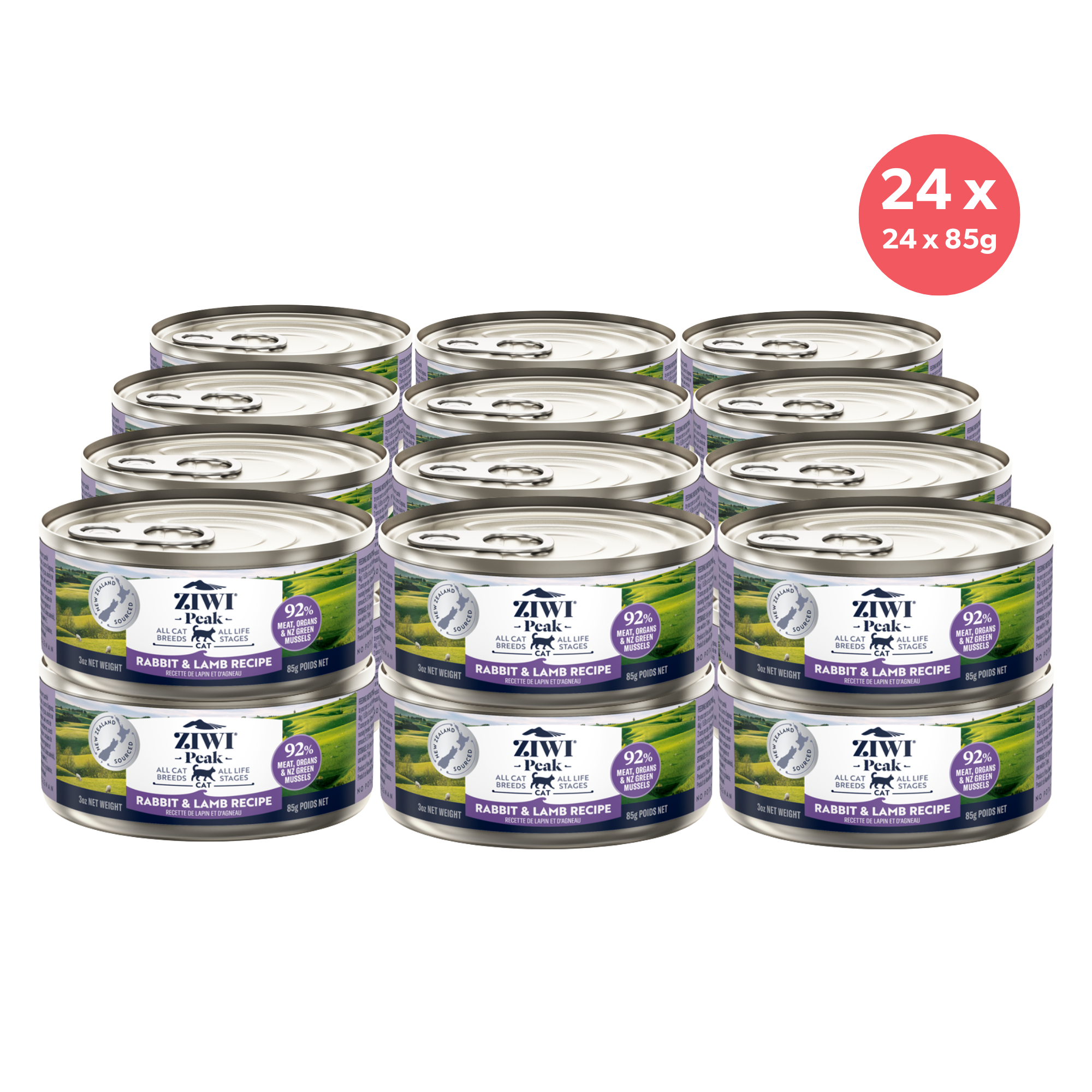 Ziwi Peak Cat Can Food Rabbit & Lamb