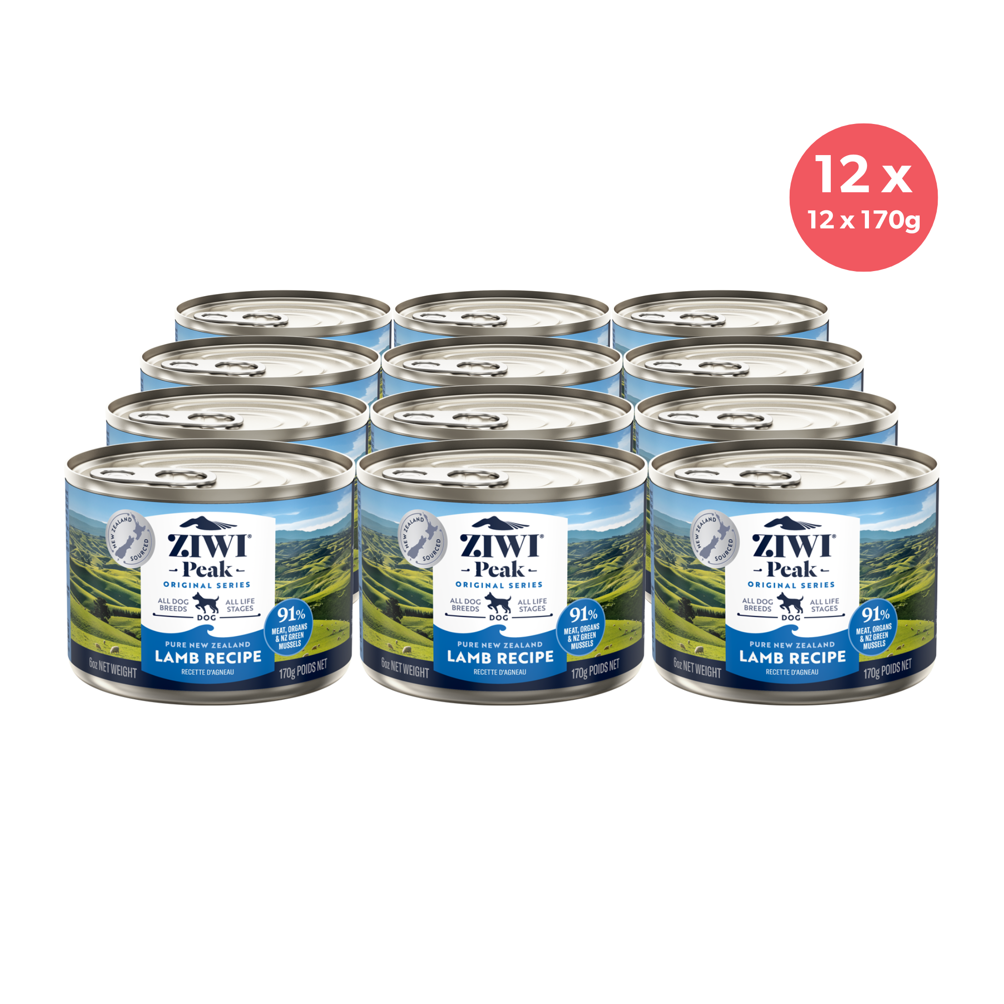 Ziwi Peak Dog Can Food Lamb