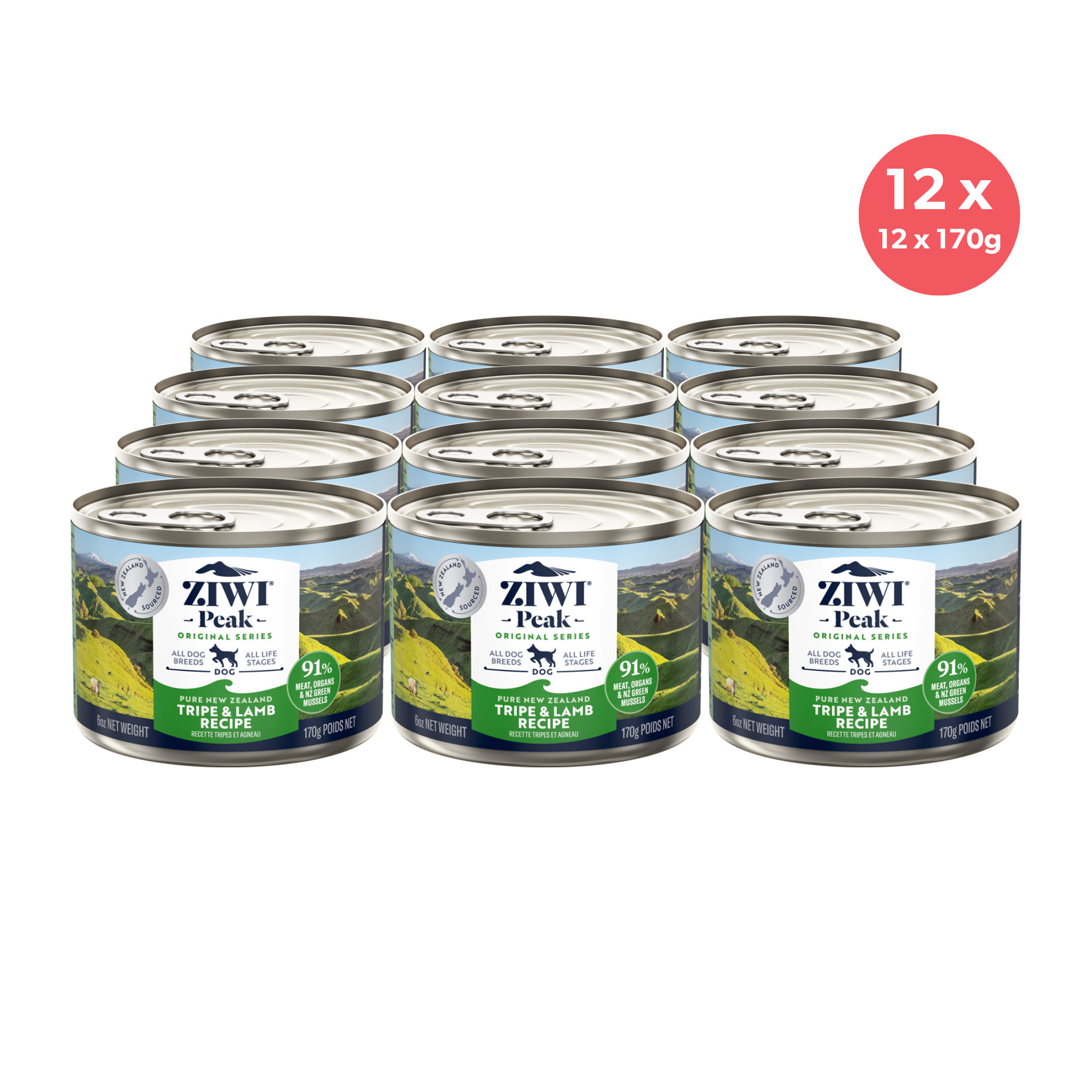 Ziwi Peak Dog Can Food Tripe & Lamb