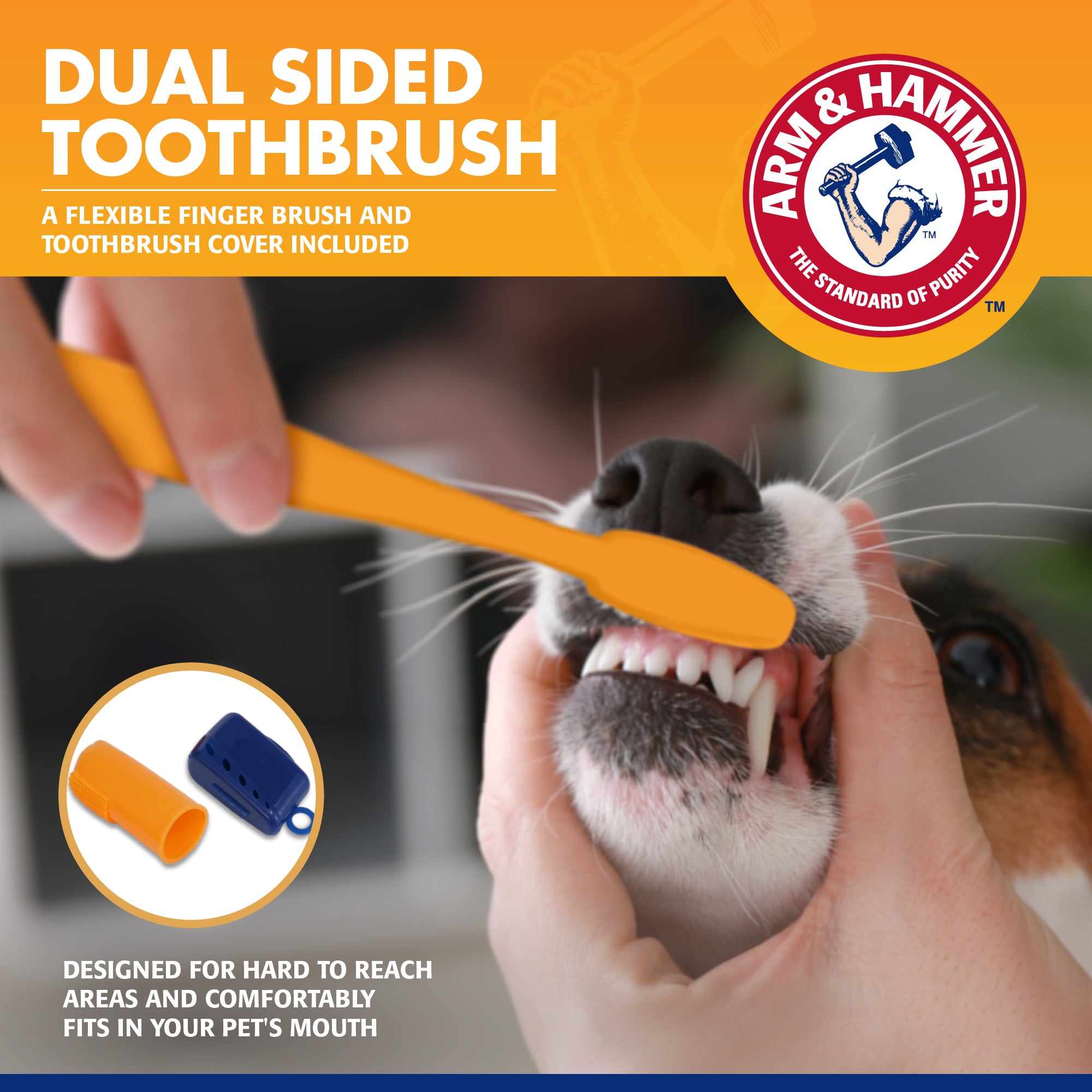 Arm and Hammer Tartar Control Dental Kit for Dogs Banana Mint