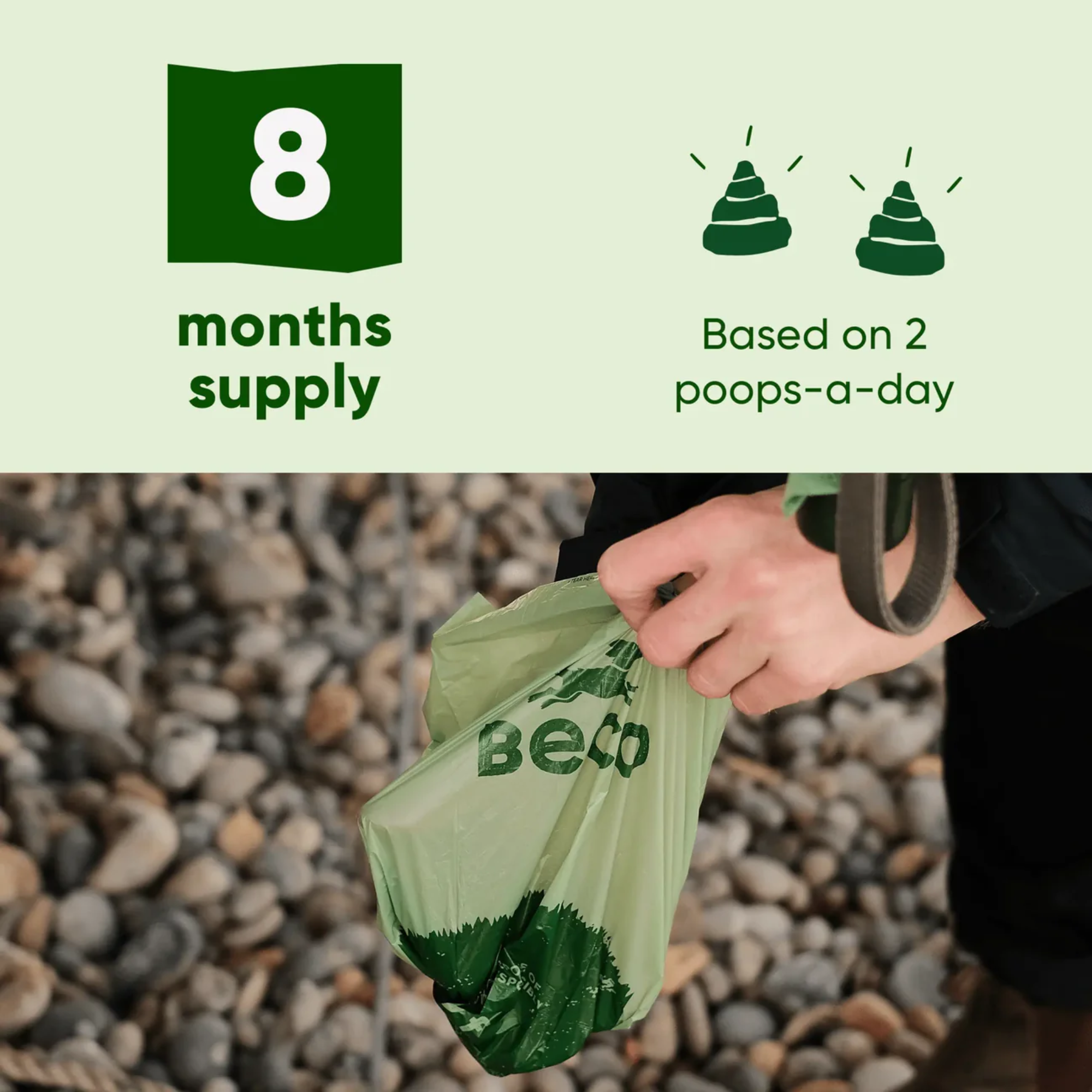 Beco Unscented Poop Bags 540 Pack