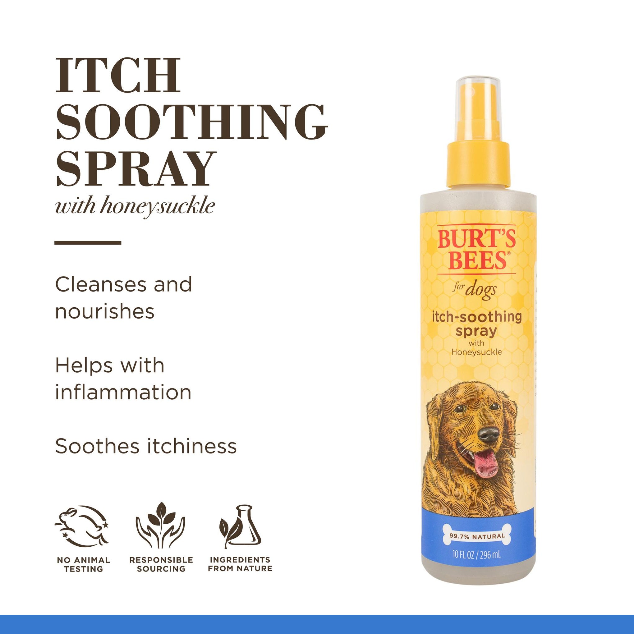 Burt's Bees Itch Soothing Dog Spray 295ml