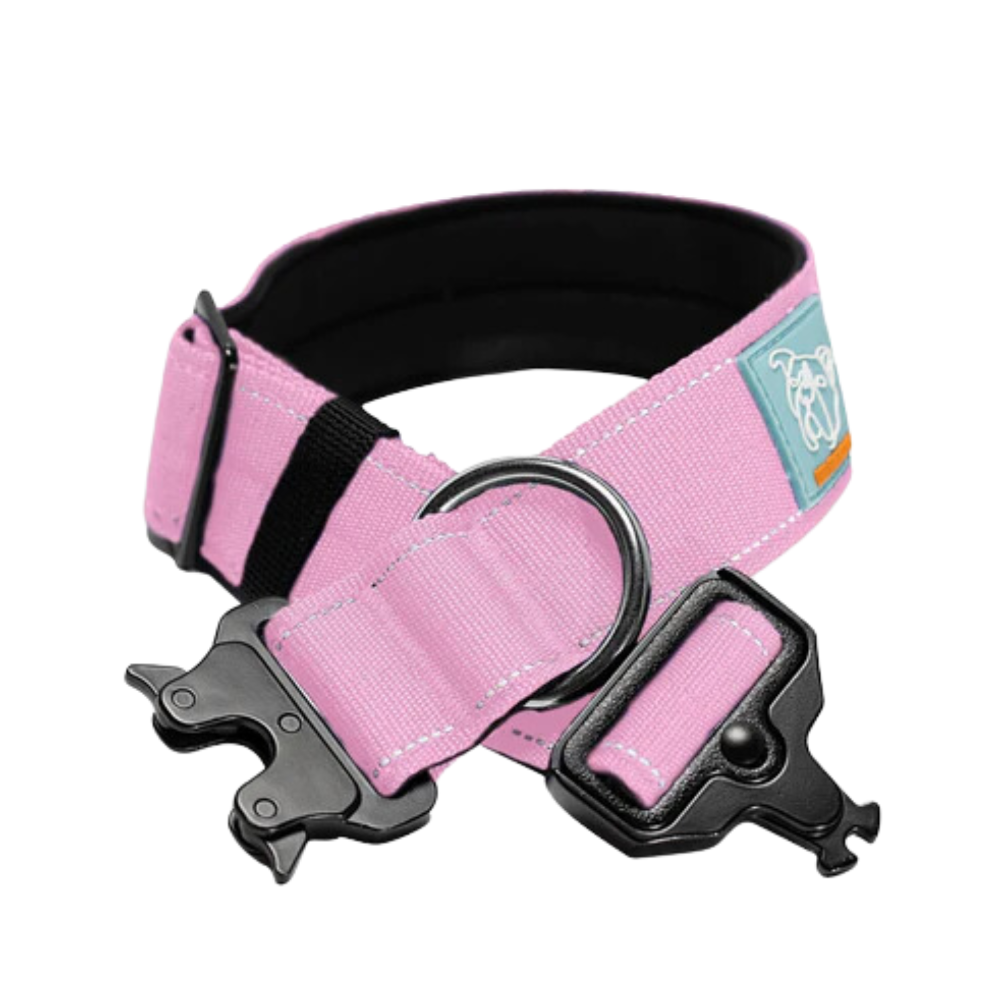 Dog Friendly Co. Tactical Dog Collar Pink