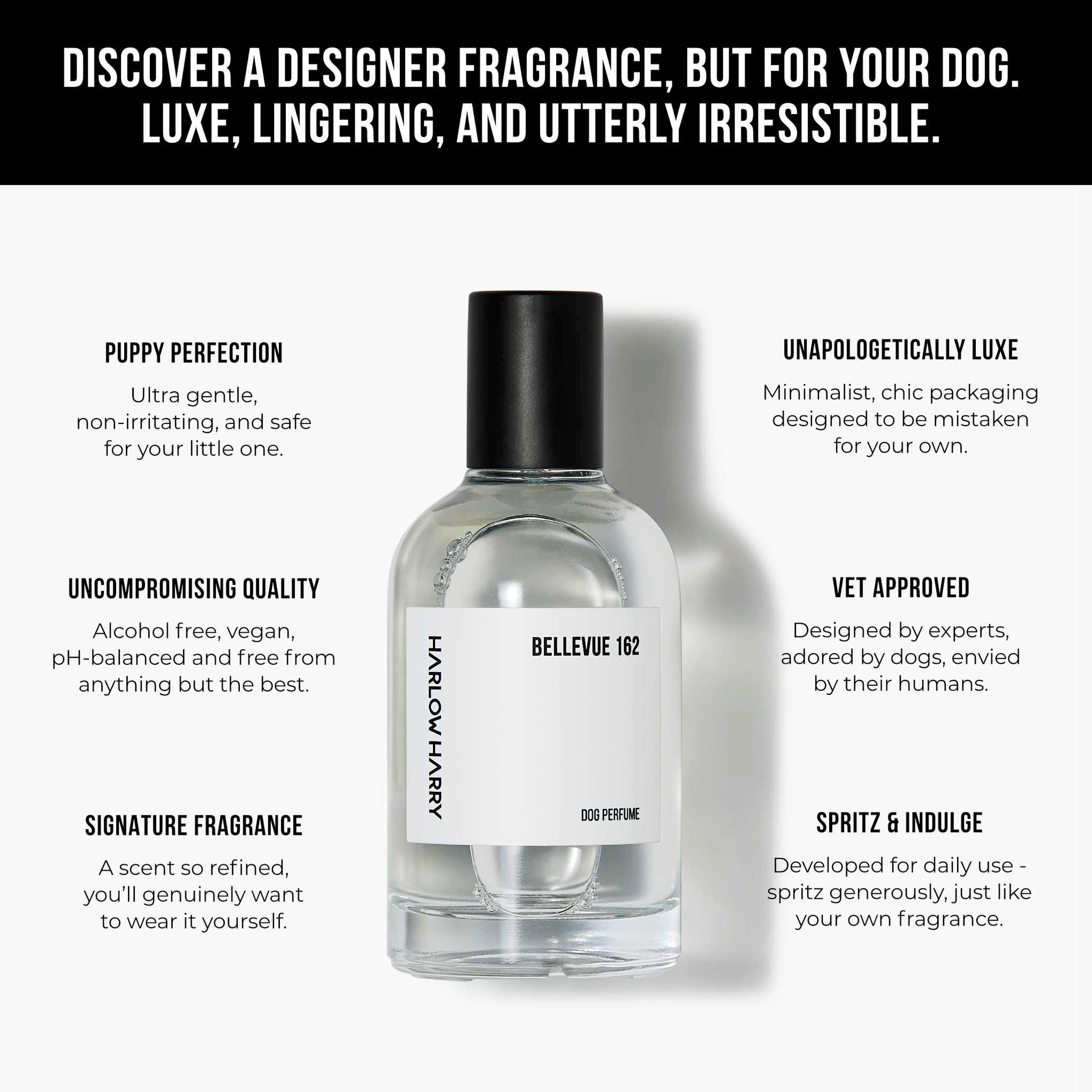 HARLOW HARRY Dog Perfume Bellevue 162 50ml