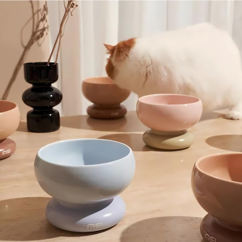 Makesure Calorie Pet Bowl Purple