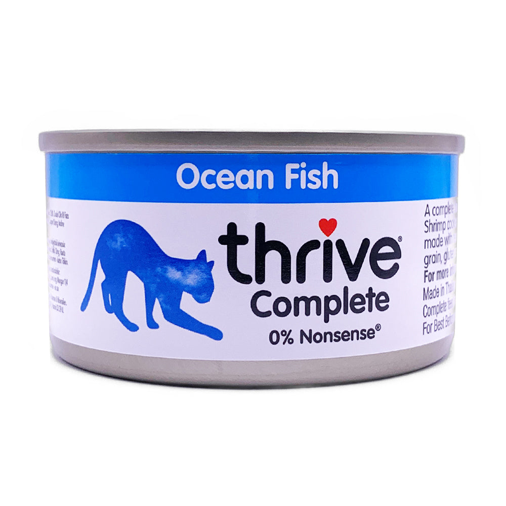 Thrive Cat Wet Food Ocean Fish 75g x 12