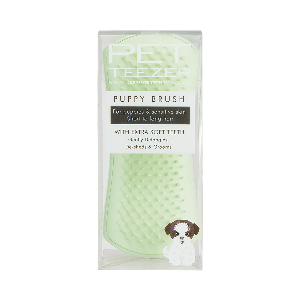 Pet Teezer Puppy Brush Green