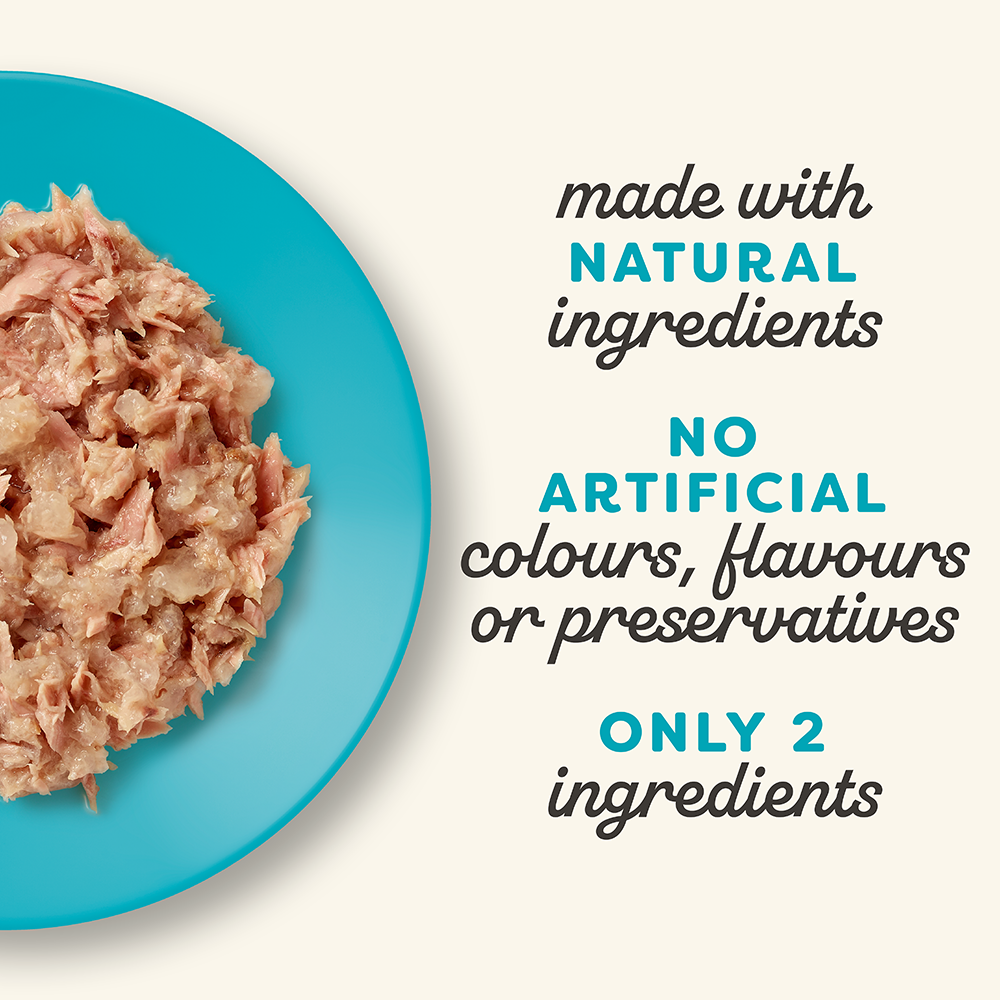 Applaws Natural Wet Cat Pouch Tuna Wholemeat 70g x 32