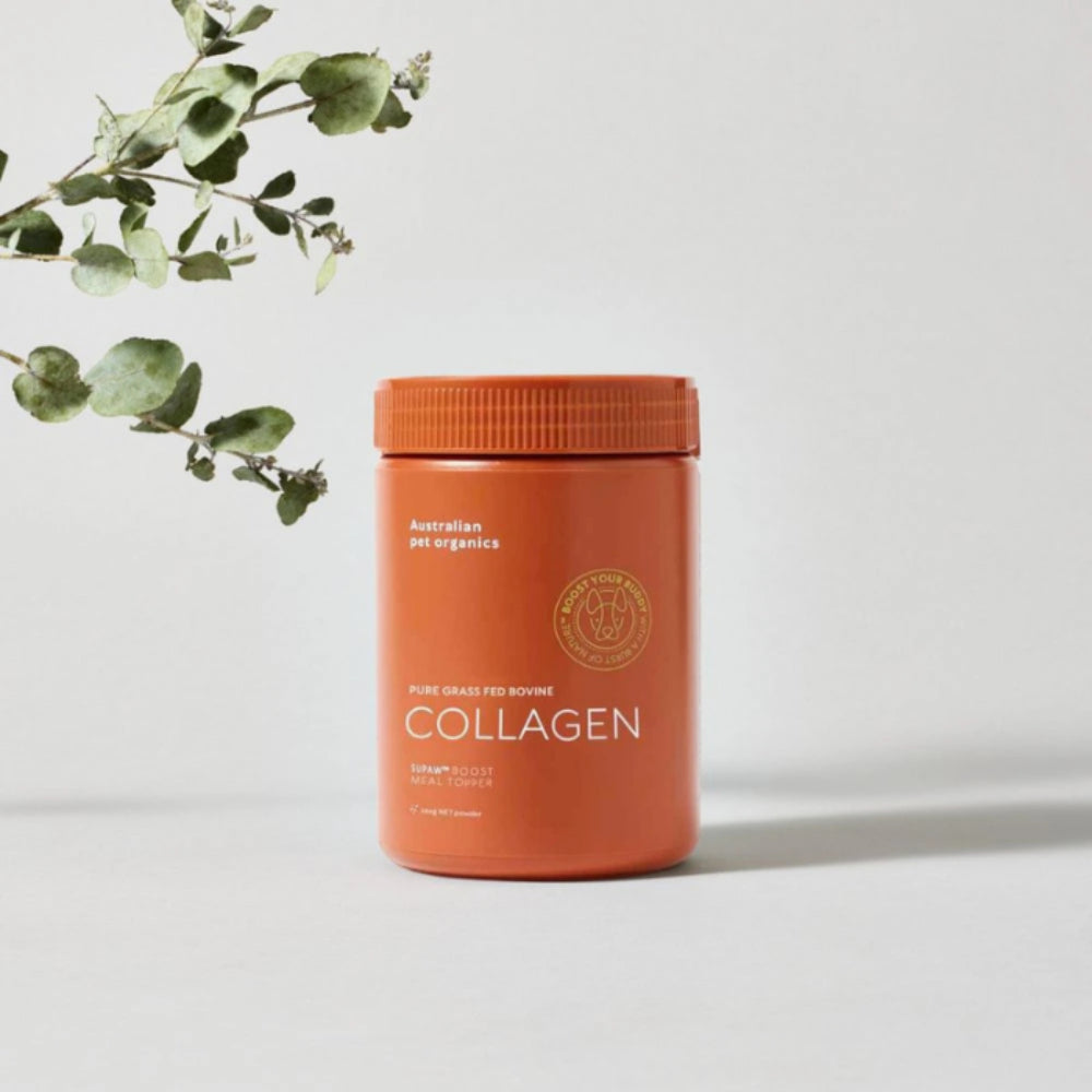 Australian Pet Organics Grass Fed Bovine Collagen Powdered Dog Supplement 220g