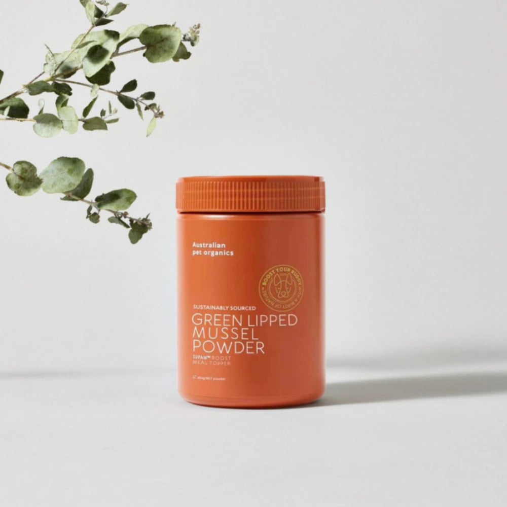 Australian Pet Organics Green Lipped Mussel Powdered Dog Supplement 280g