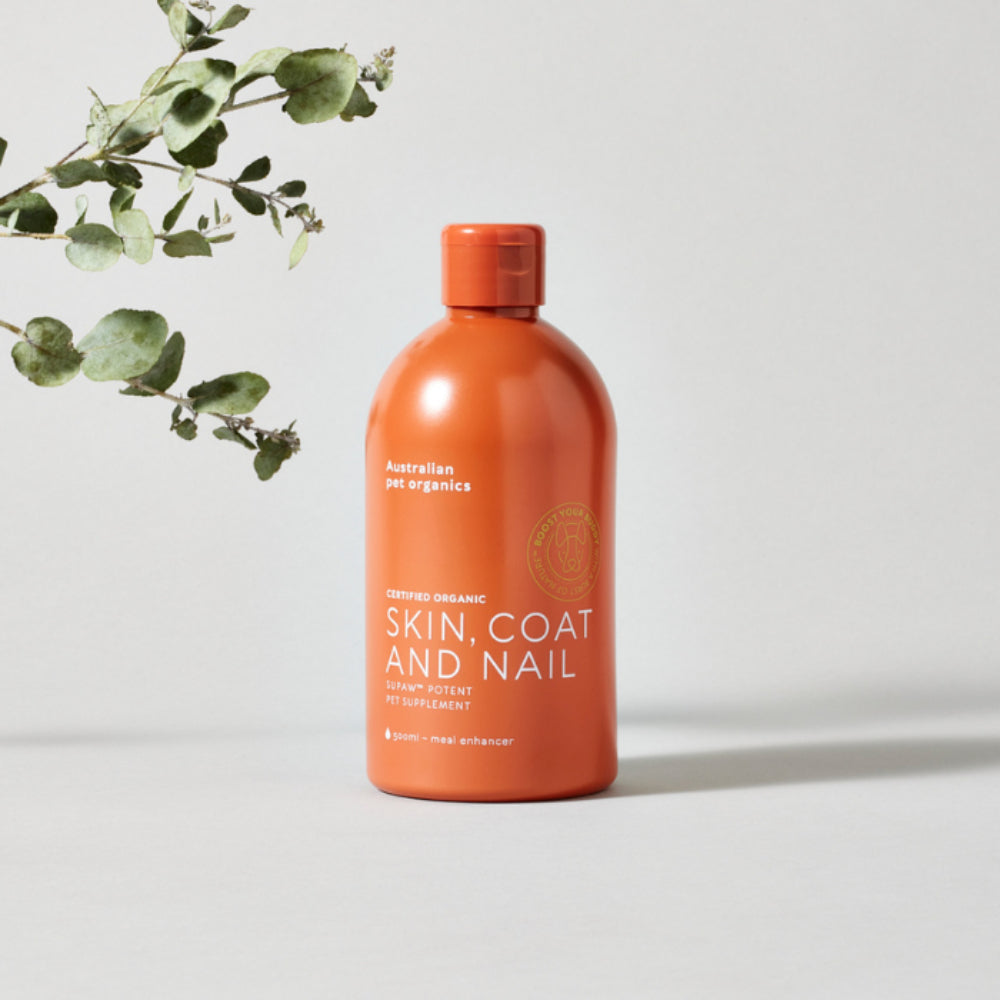 Australian Pet Organics Skin, Coat and Nail Oil Dog Supplement 500ml