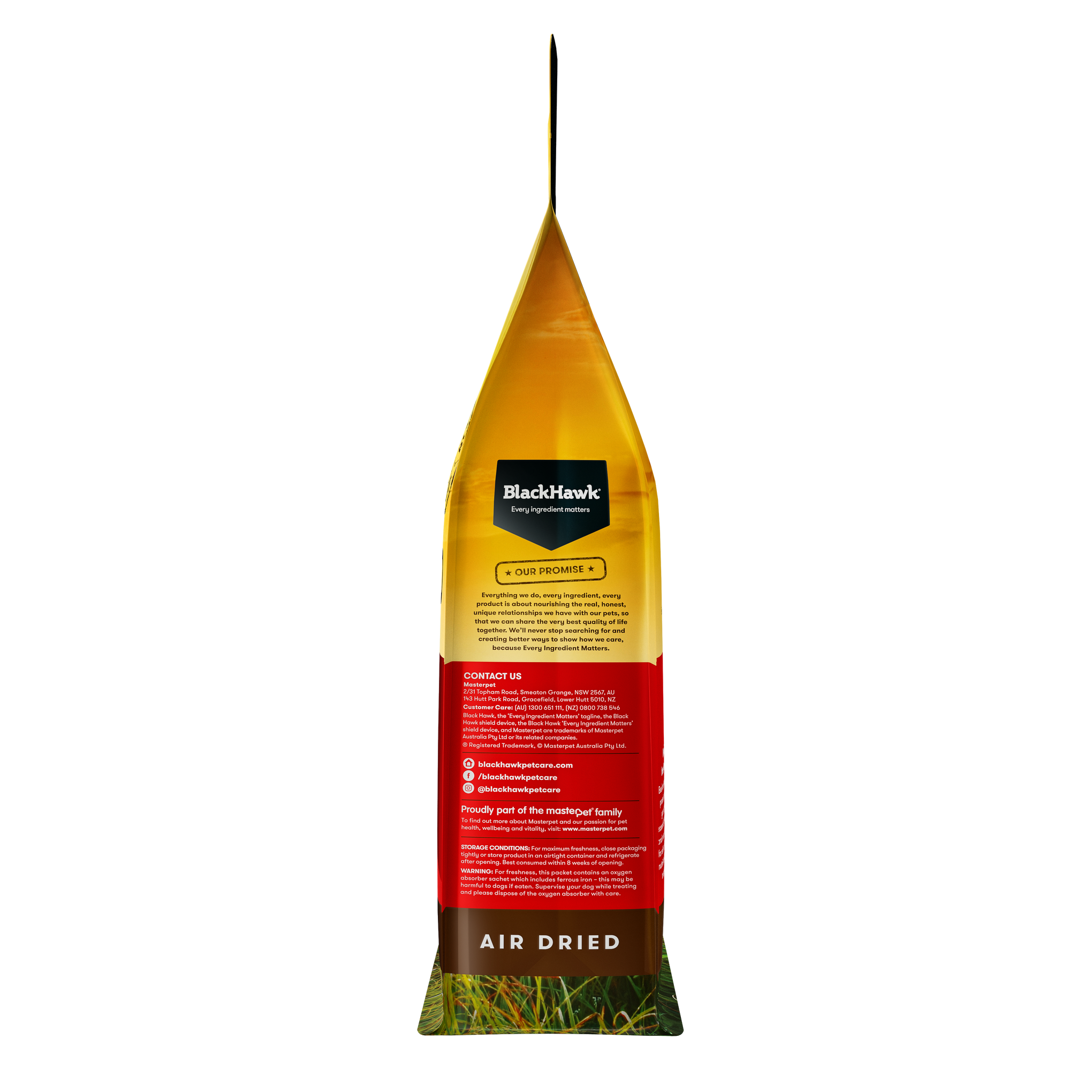 Black Hawk Air Dried Beef and Mackerel Dry Dog Food