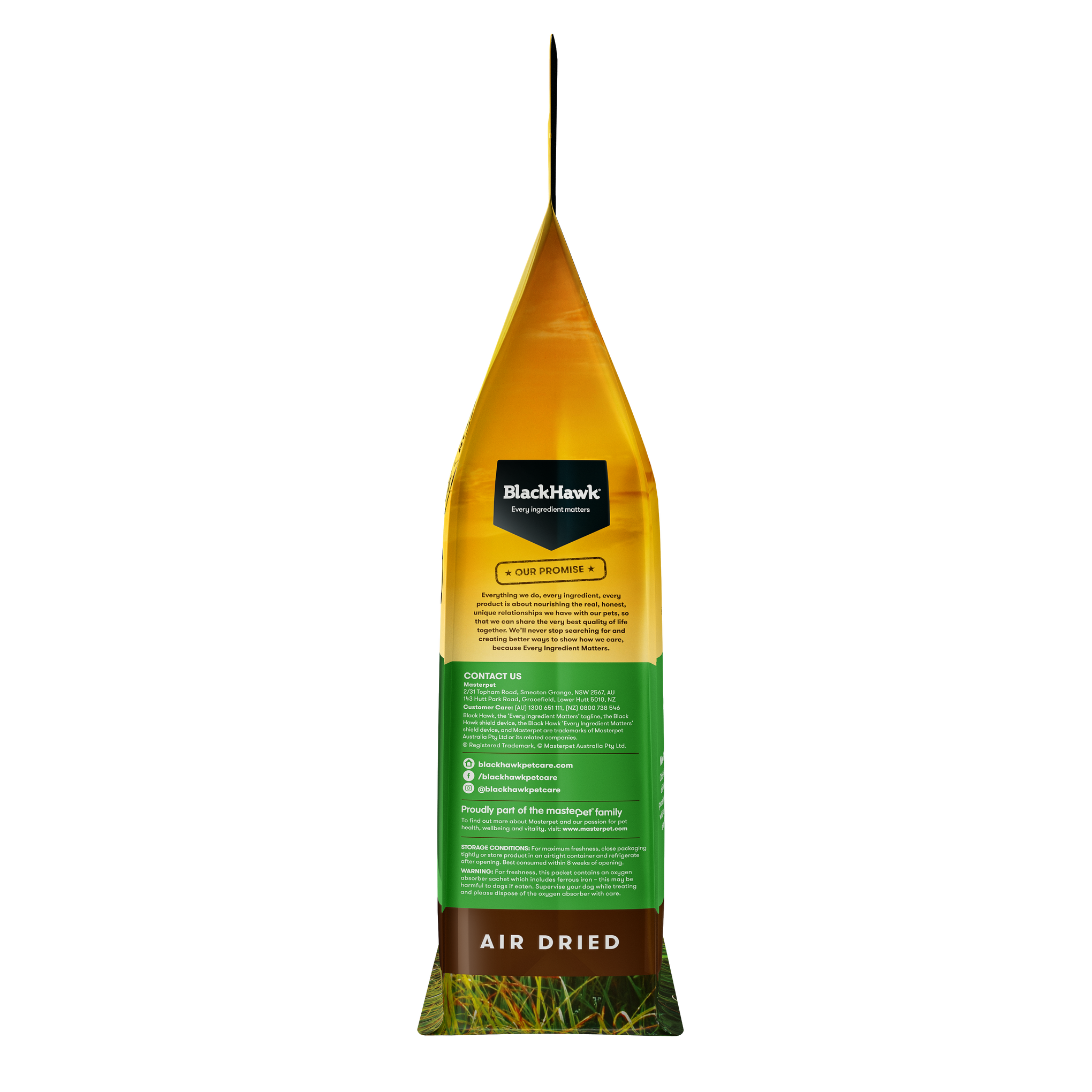 Black Hawk Air Dried Chicken Dry Dog Food