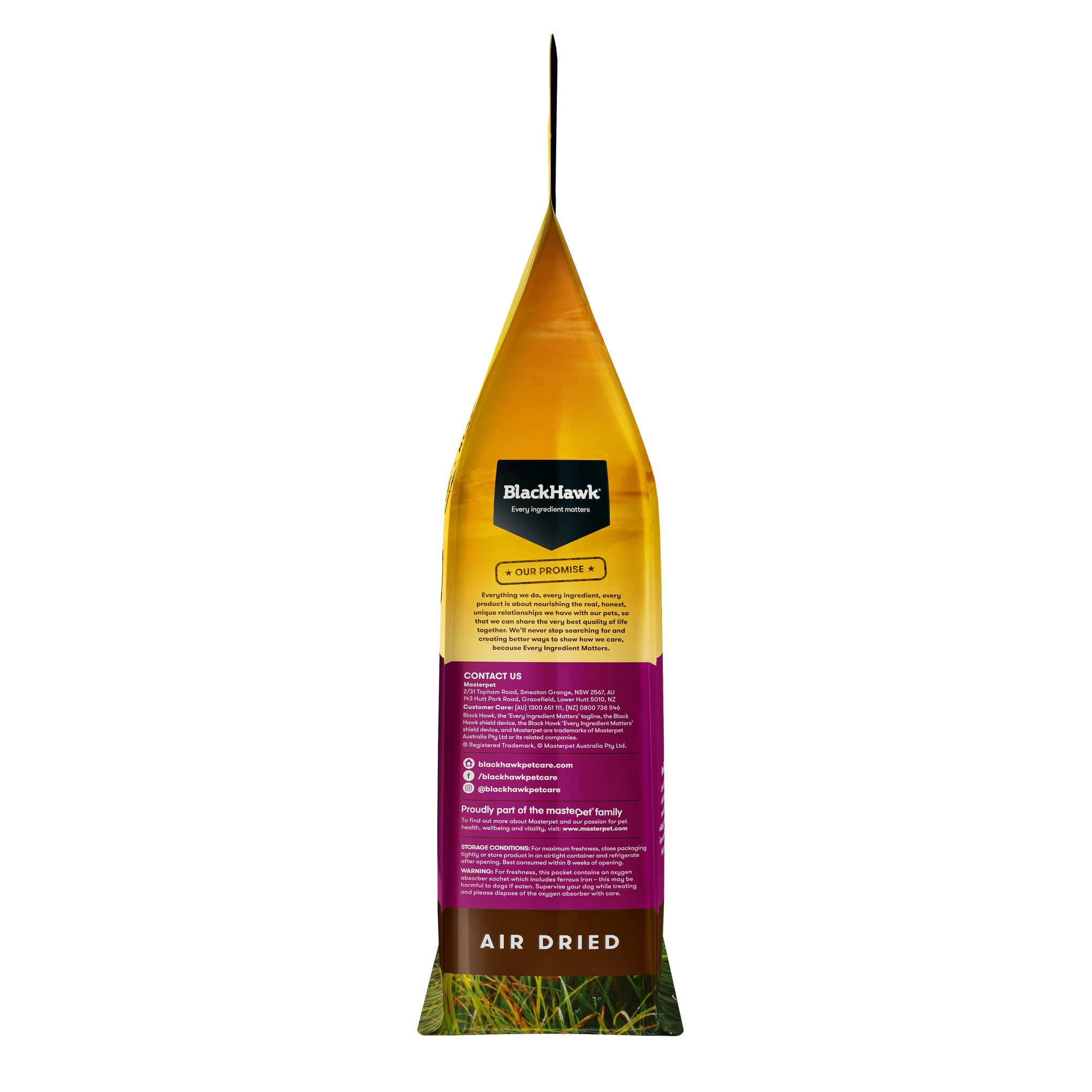 Black Hawk Air Dried Lamb Dry Dog Food