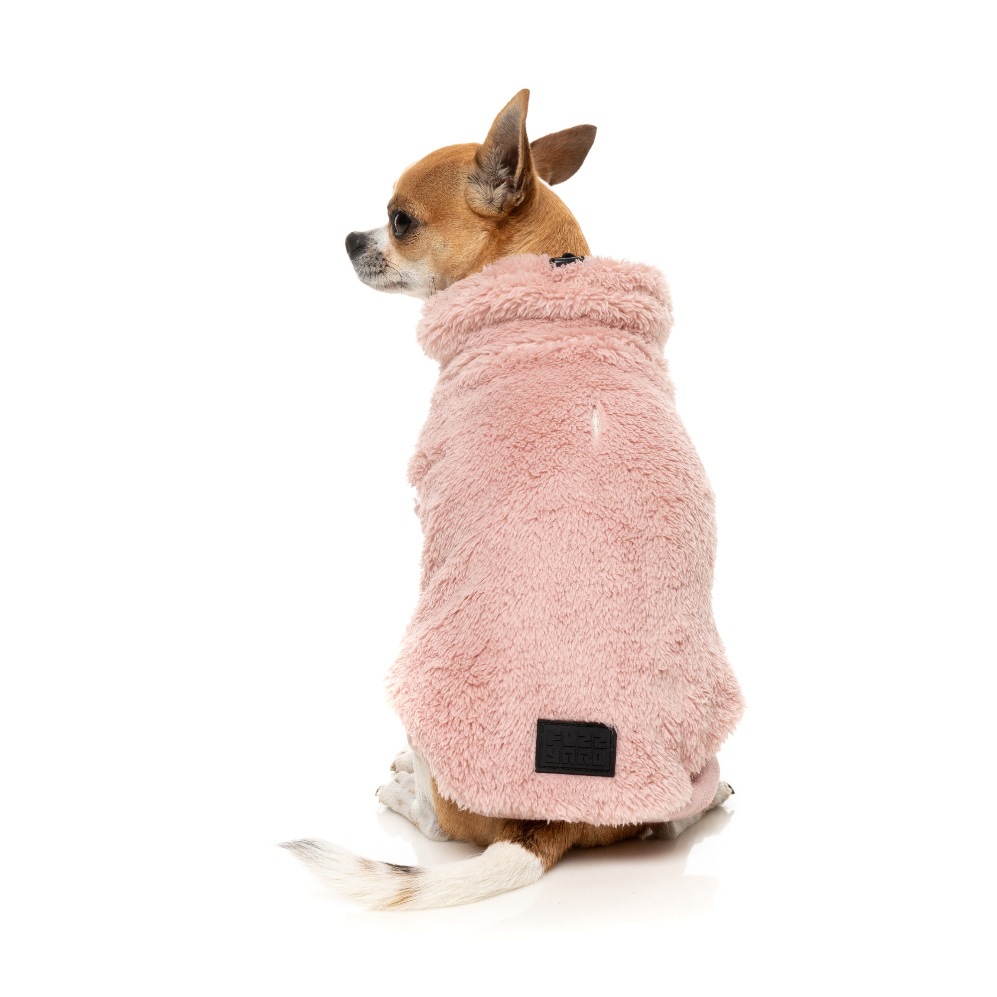 FuzzYard Turtle Teddy Dog Sweater Blossom Pink