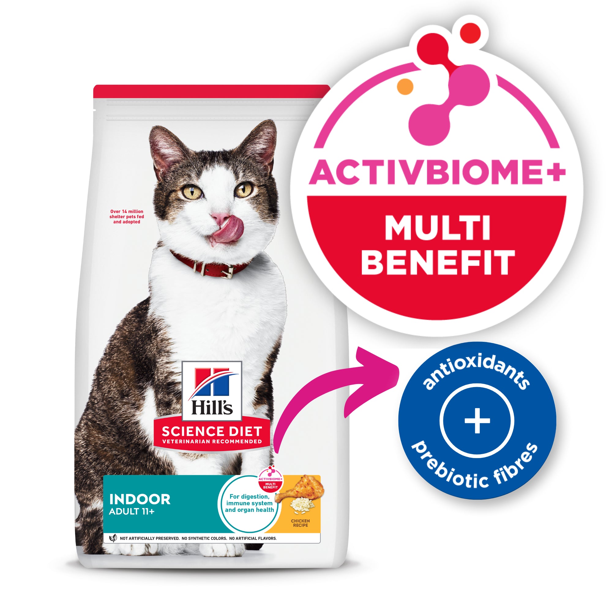 Hill's Science Diet Adult 11+ Senior Indoor Dry Cat Food