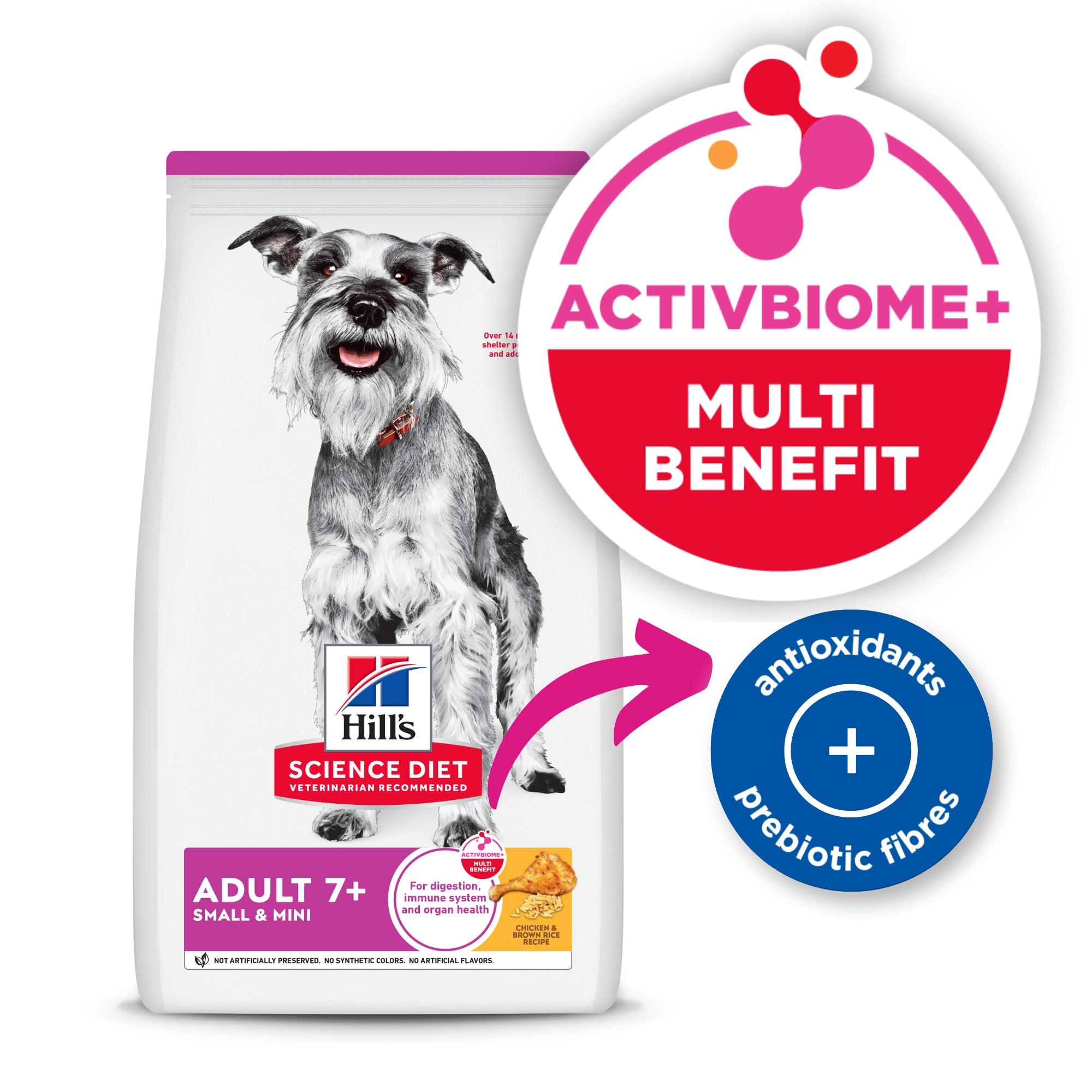 Hill's Science Diet Adult 7+ Small and Mini Senior Dry Dog Food 1.5kg