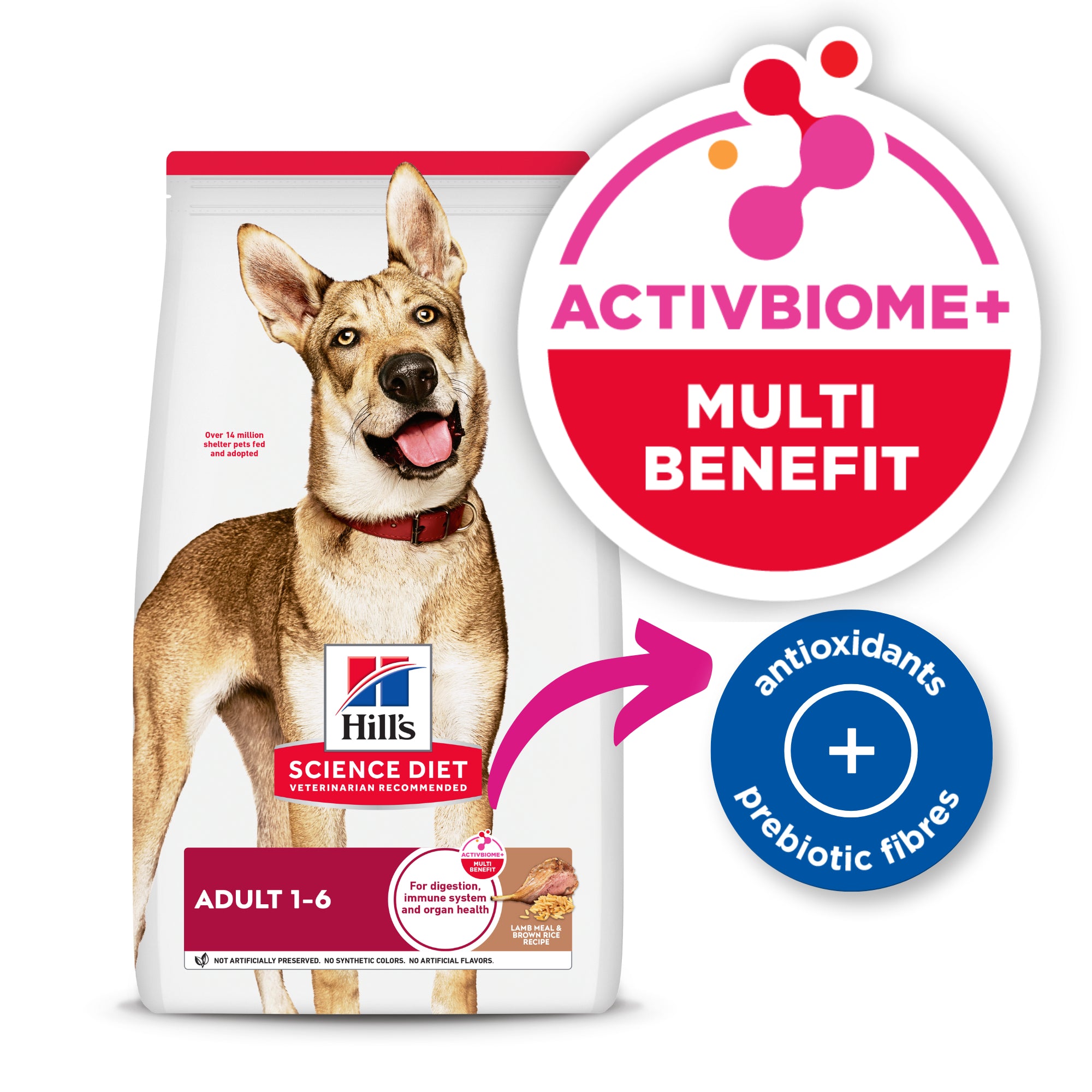 Hill's Science Diet Adult Lamb & Rice Dry Dog Food 14.97kg