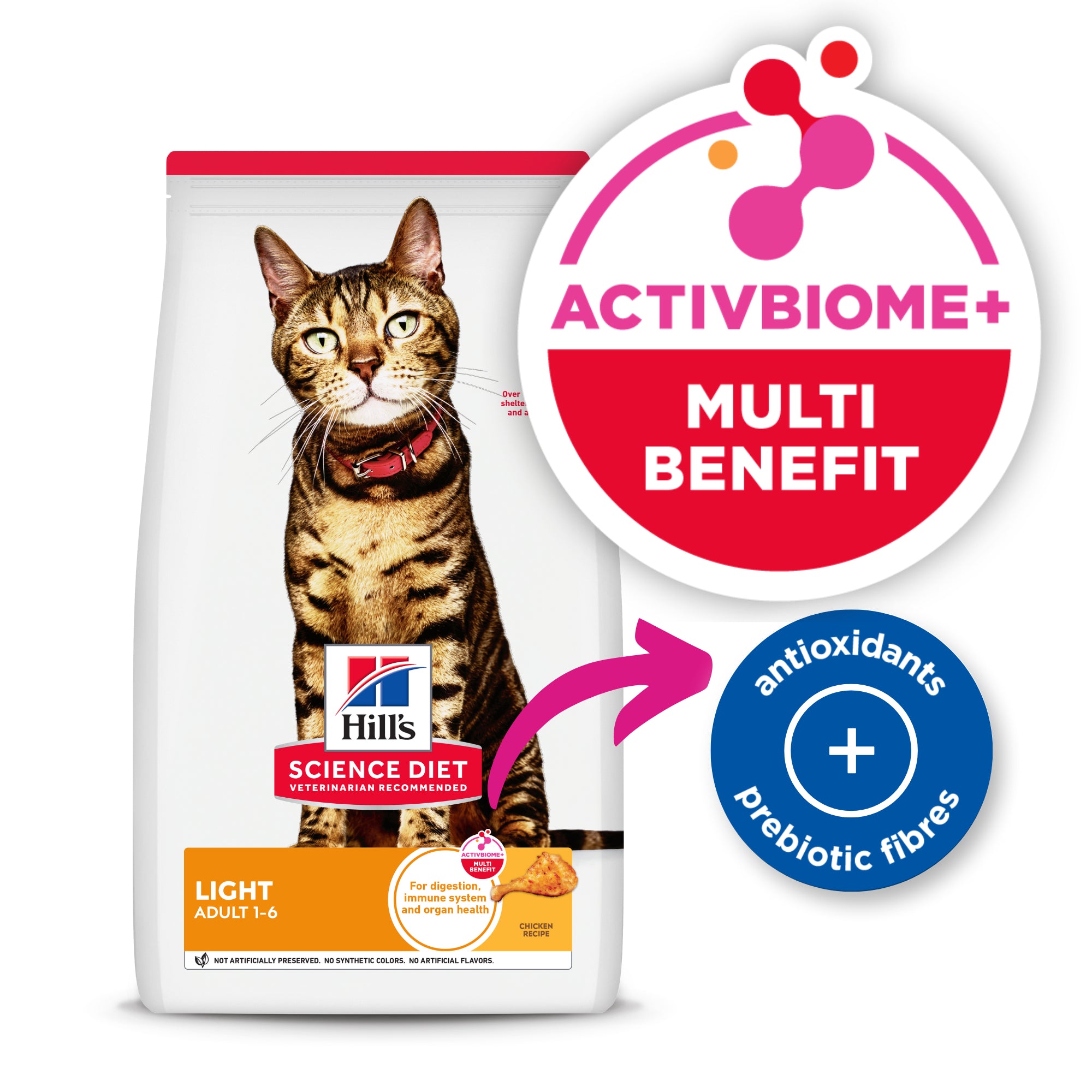 Hill's Science Diet Adult Light Dry Cat Food 3.5kg