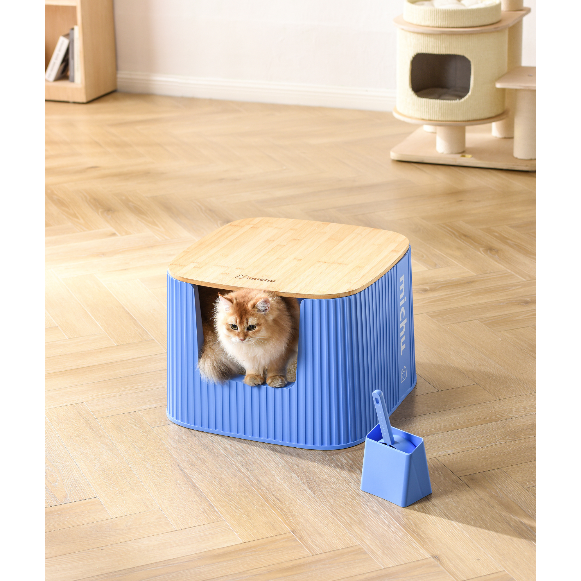 Michu XXL Kaia Deluxe Cat Litter Box
