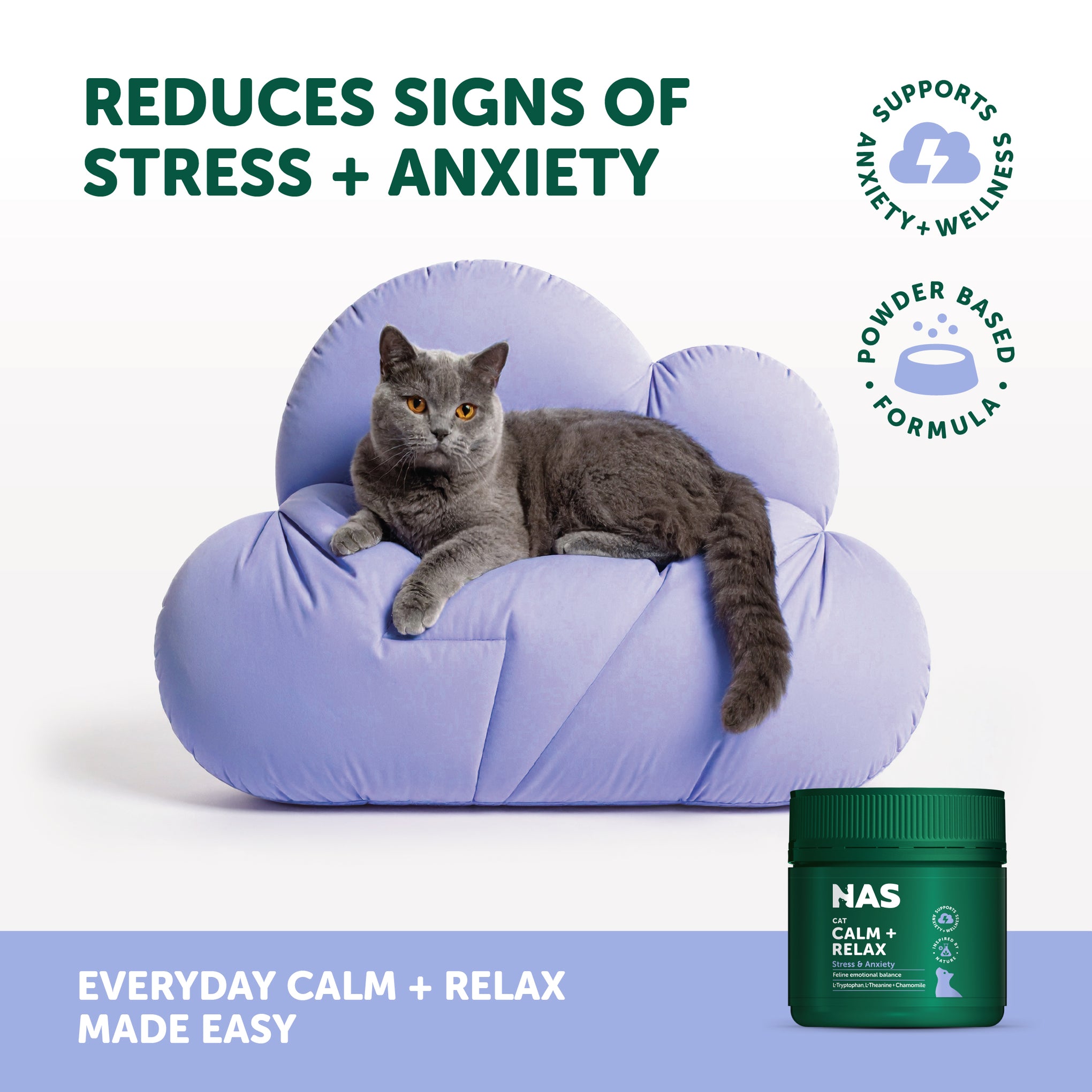 NAS Calm & Relax for Cats 80g