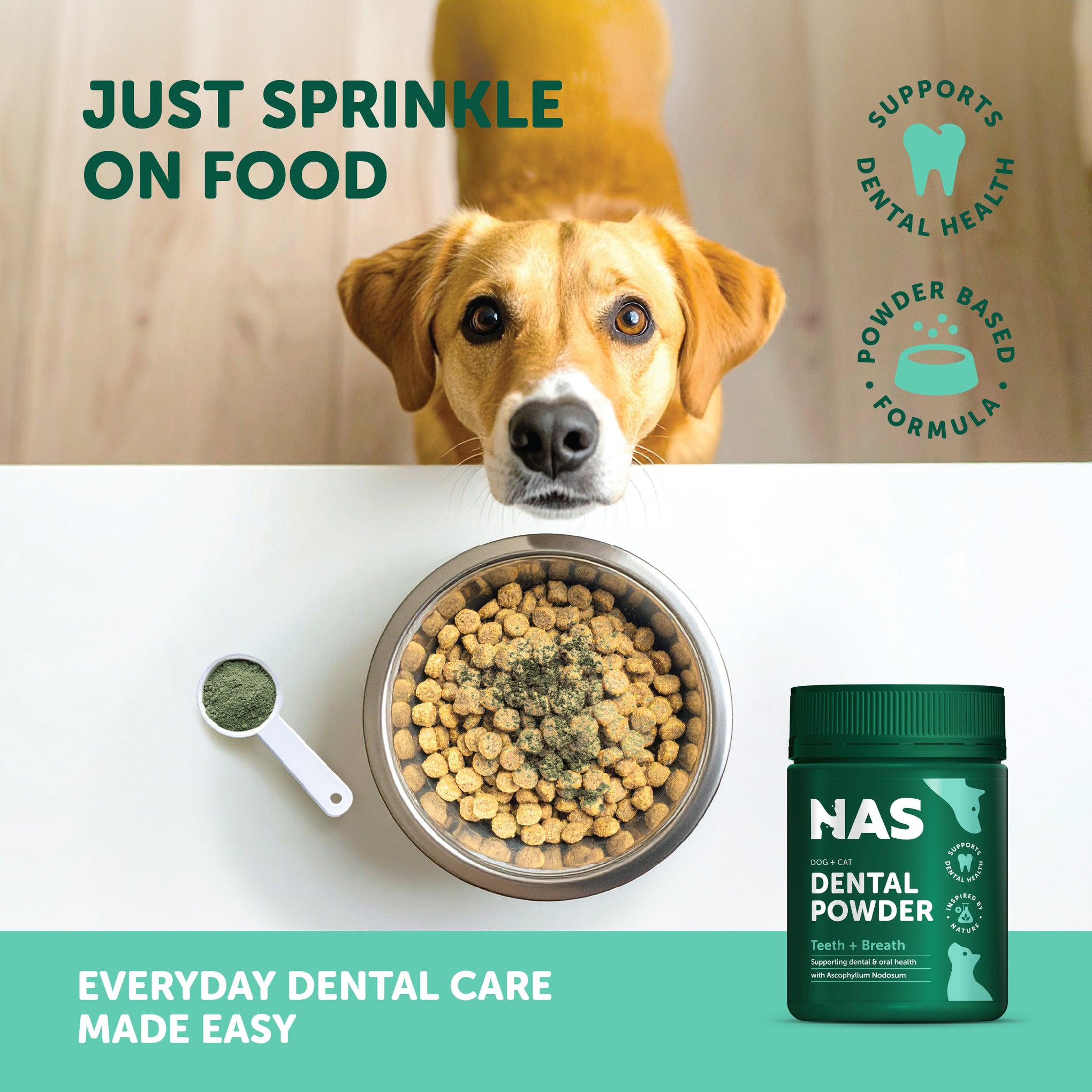 NAS Dental Powder for Dogs and Cats