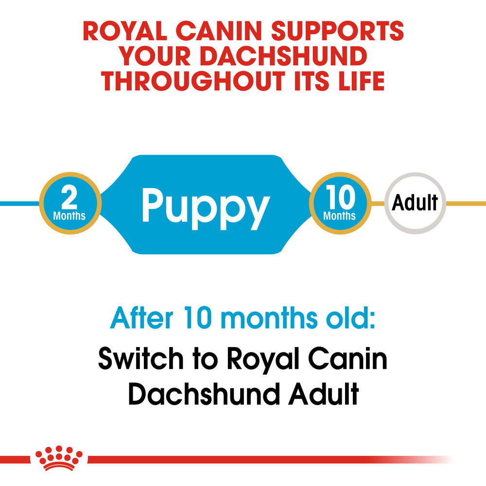 Royal Canin Dachshund Puppy Dry Dog Food 1.5kg