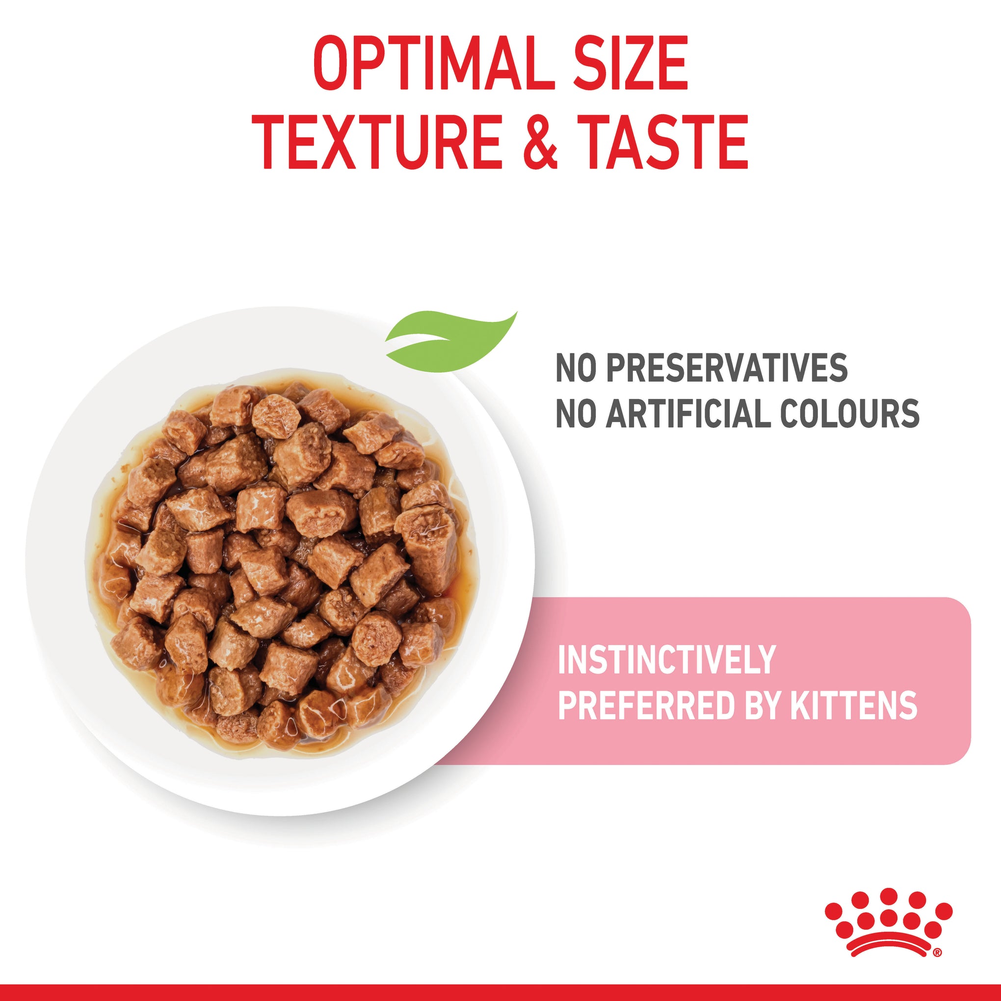 Royal Canin Kitten Instinctive with Gravy Wet Cat Food Pouches 85g x 12