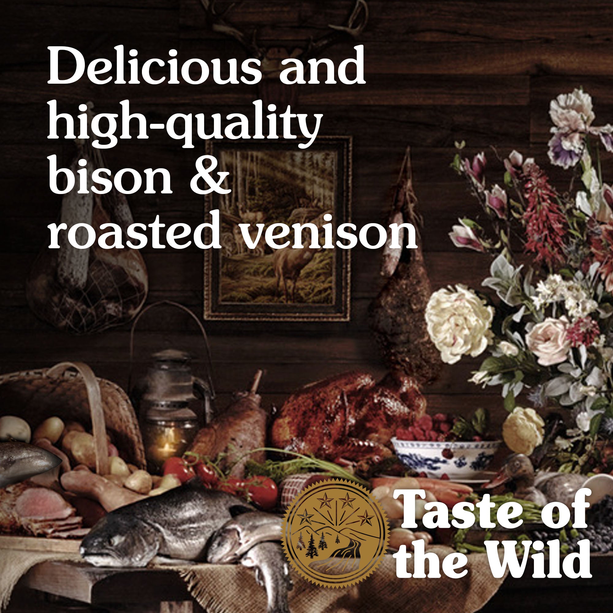 Taste of the Wild High Prairie Dry Puppy Food 12.2kg