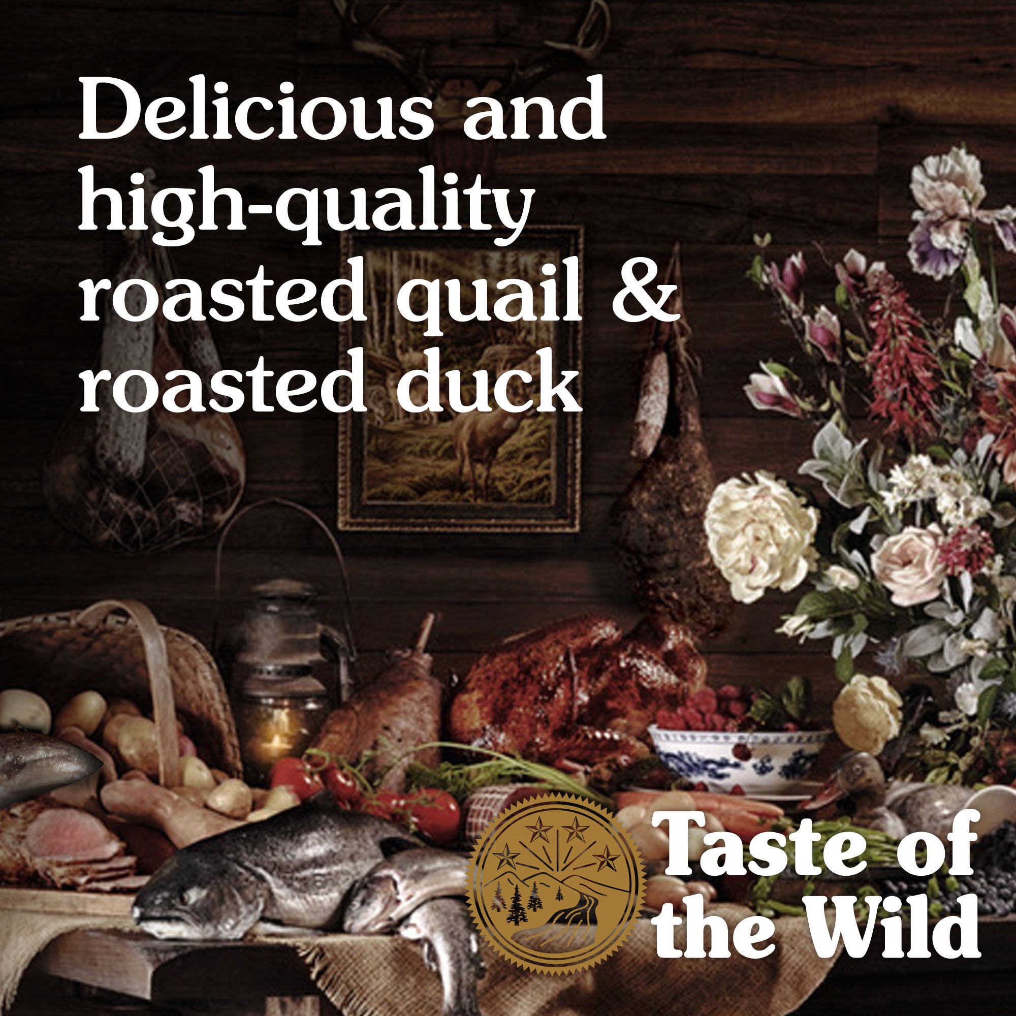 Taste of the Wild Lowland Creek Quail & Duck Dry Cat Food 6.6kg